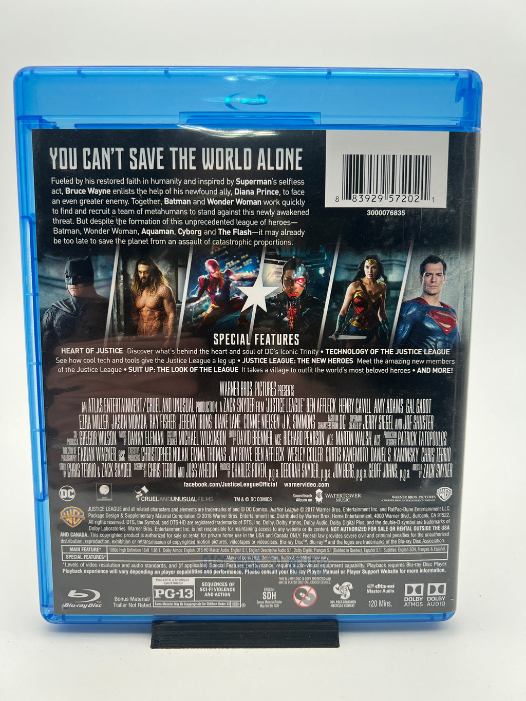 Justice League (blu-ray only)