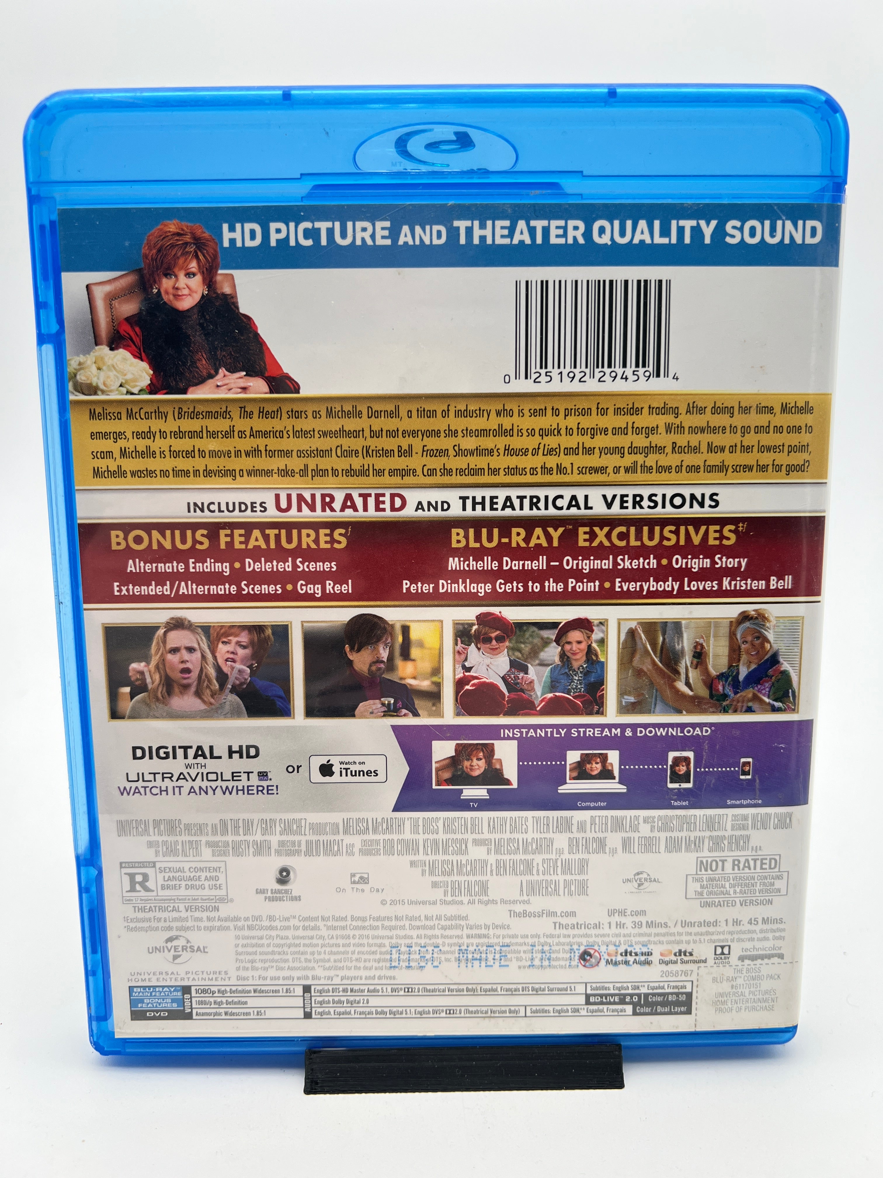 Boss, The (blu-ray only)