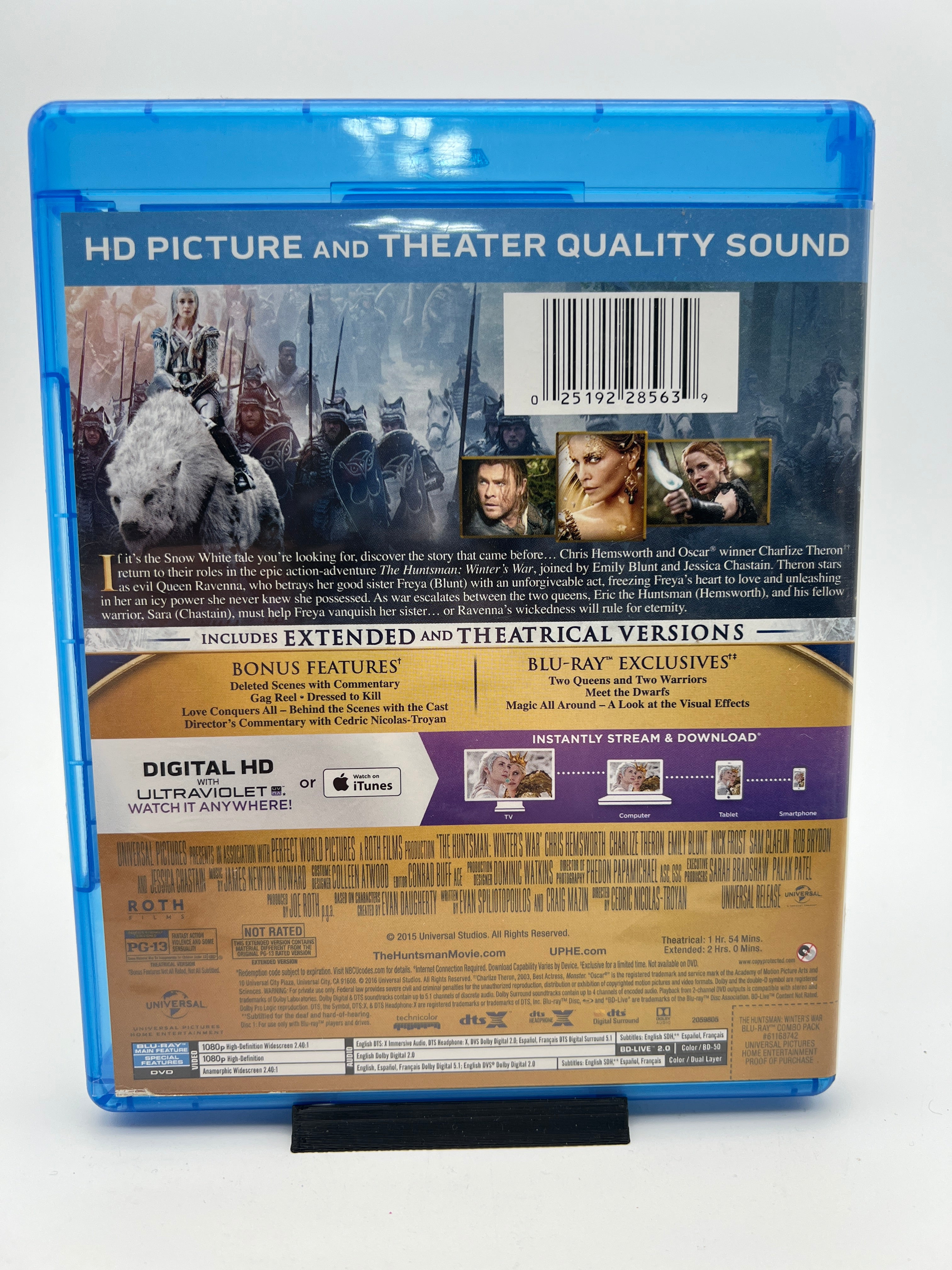 Huntsman, The: Winter’s War (blu-ray only)