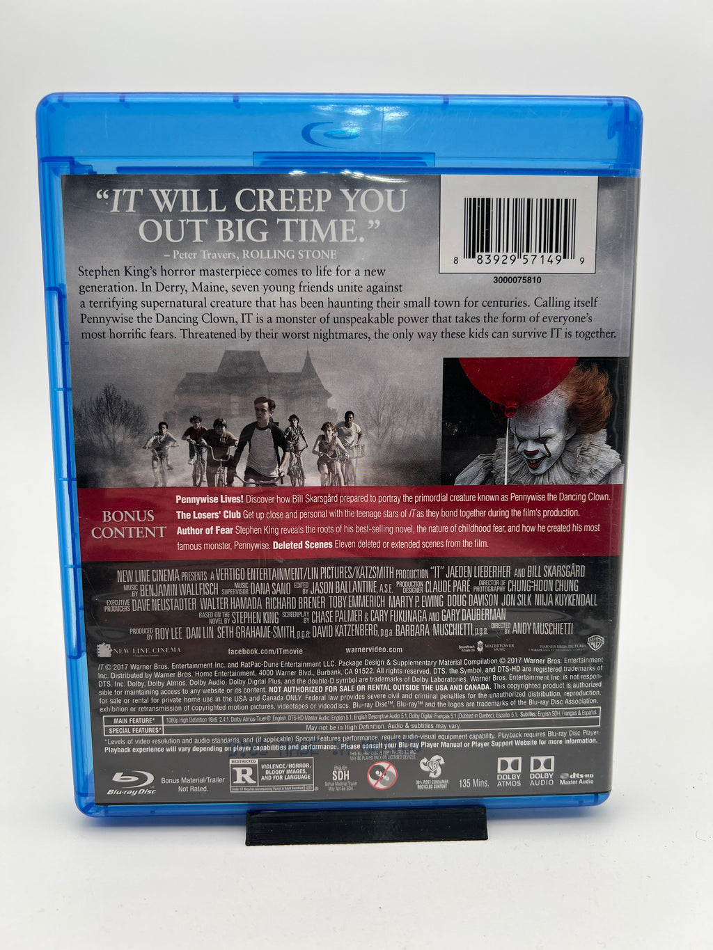 IT (blu-ray only)