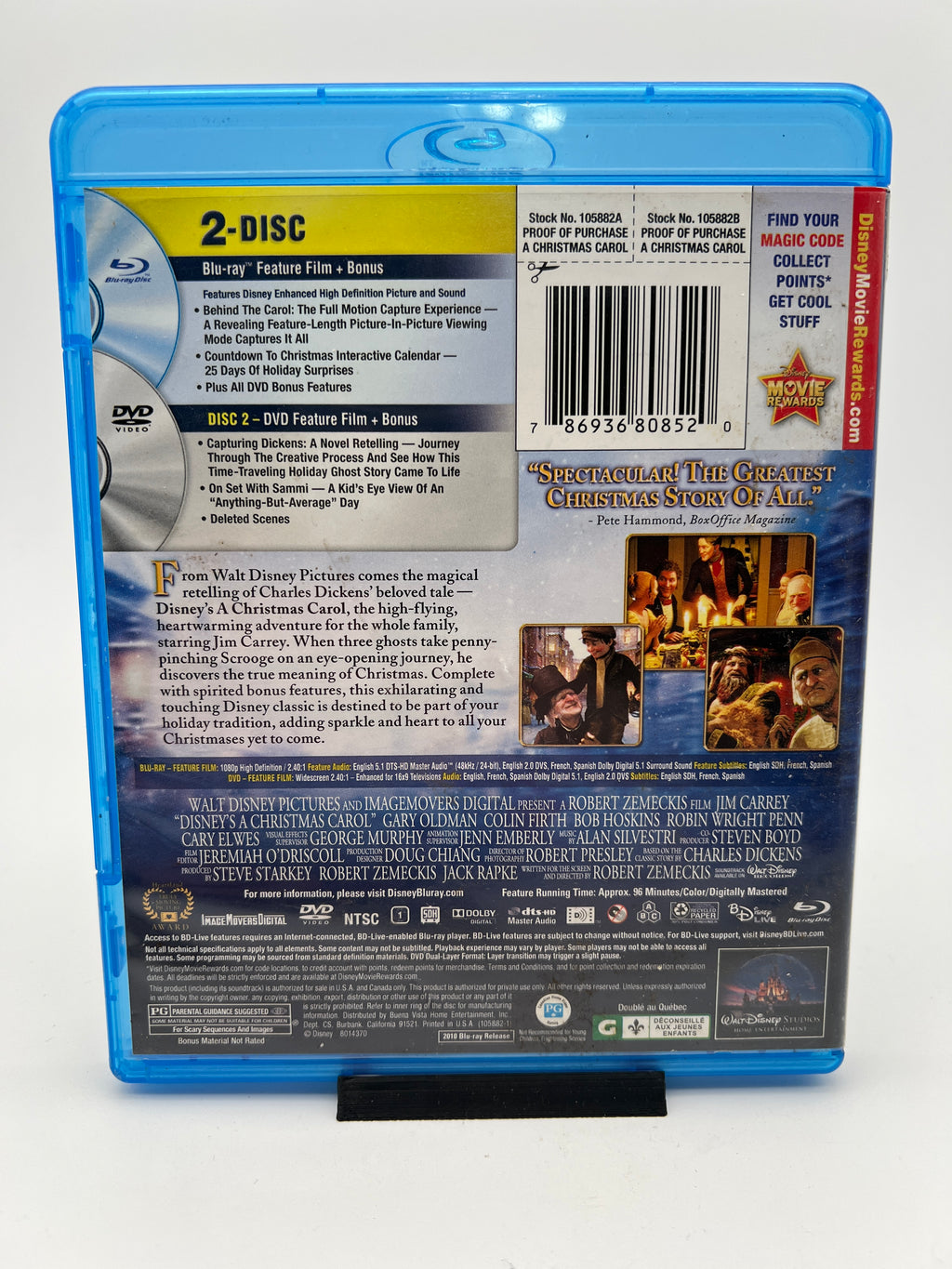 Christmas Carol, A (blu-ray only)