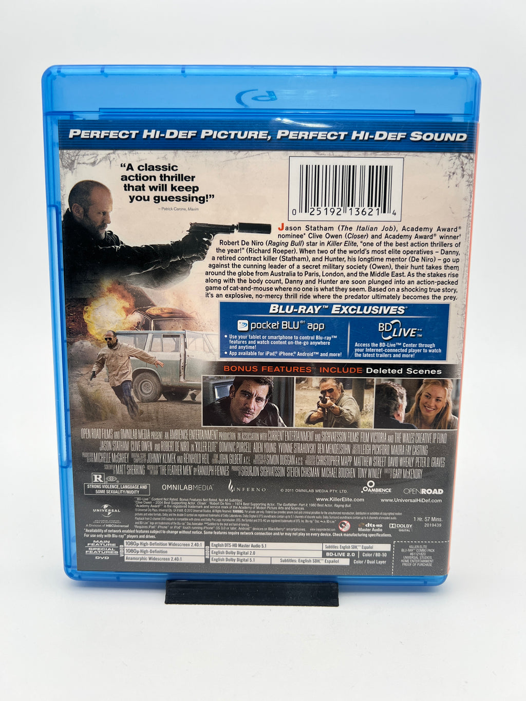 Killer Elite (blu-ray only)
