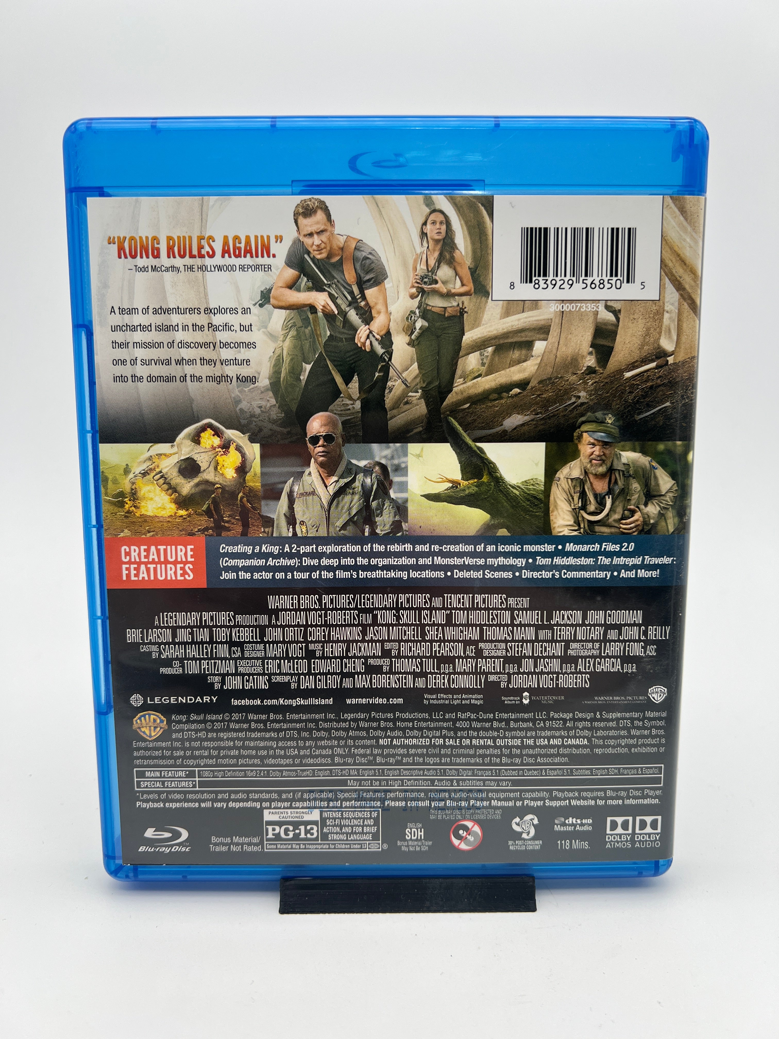 Kong Skull Island (blu-ray only)