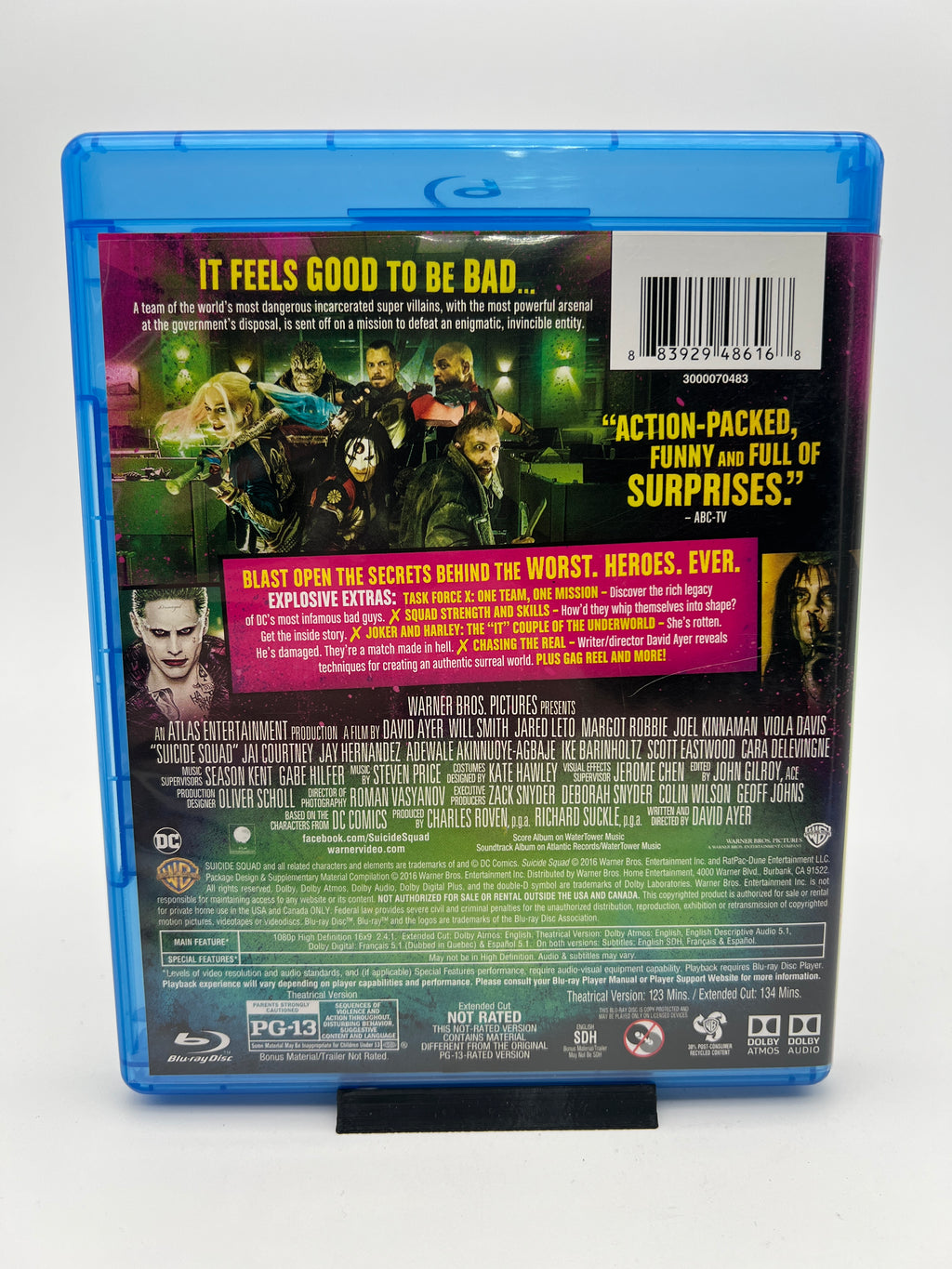Suicide Squad (blu-ray only)