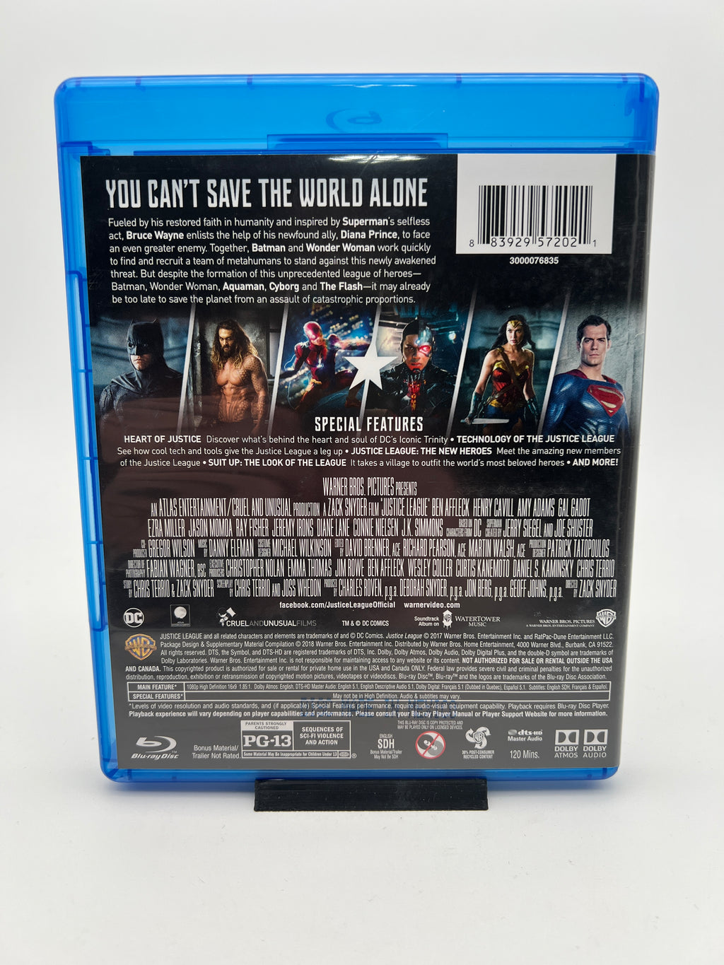 Justice League (blu-ray only)
