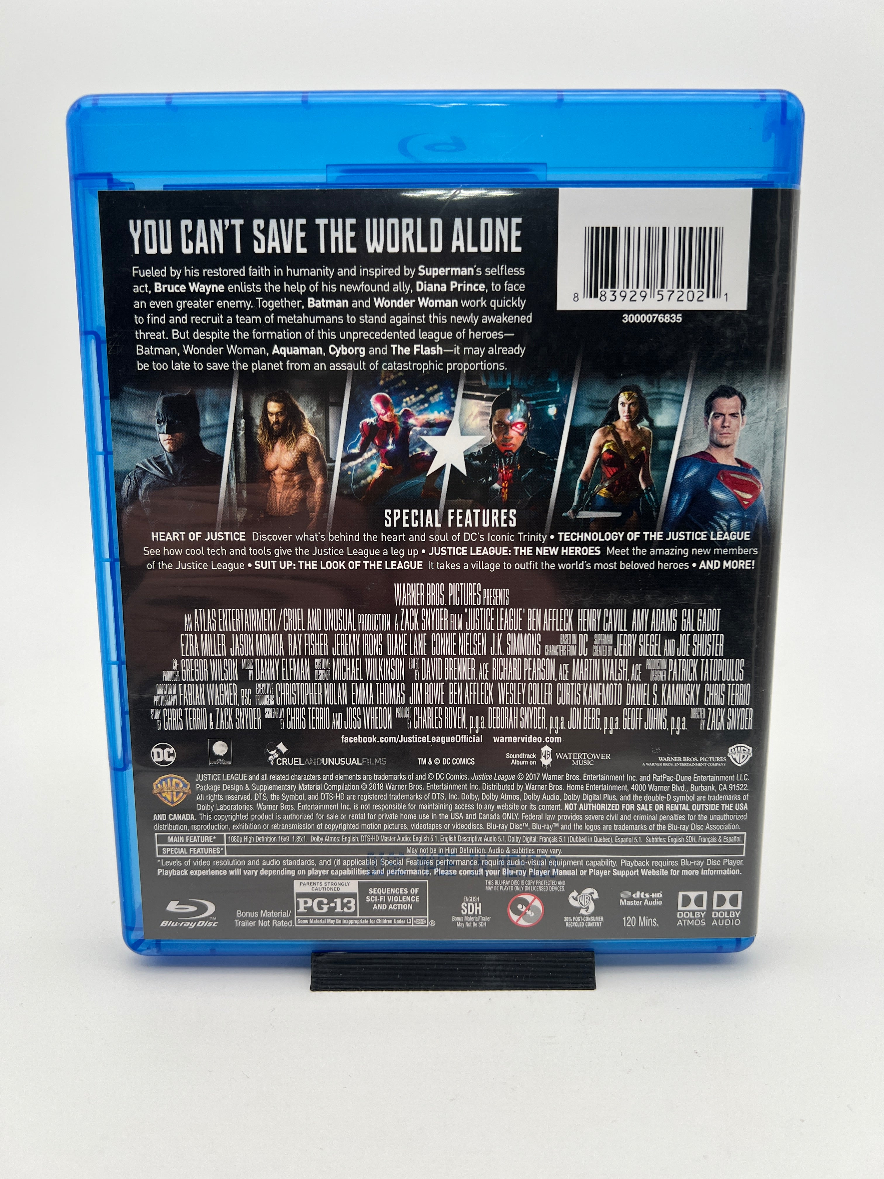 Justice League (blu-ray only)