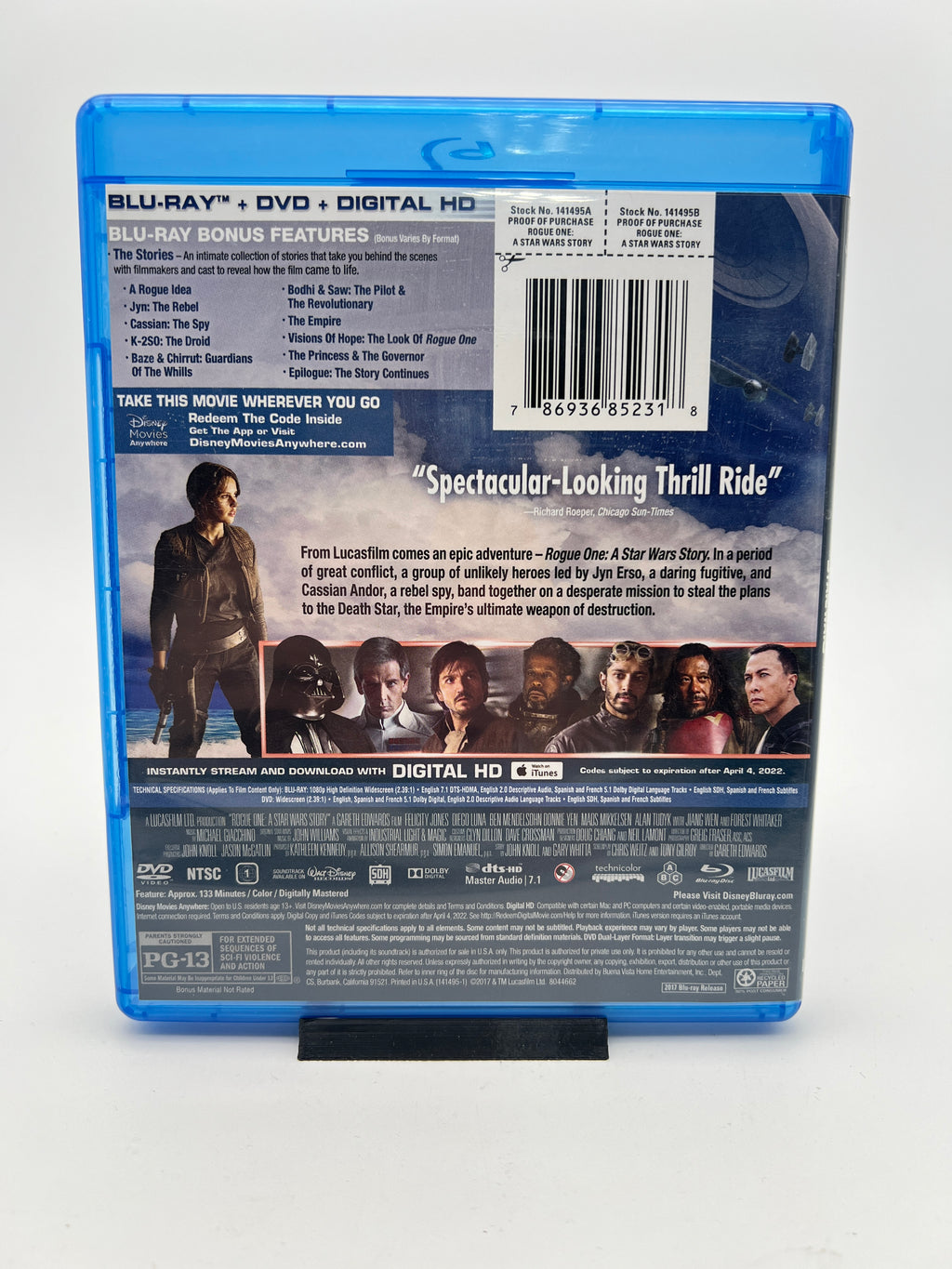 Rogue One (blu-ray only)