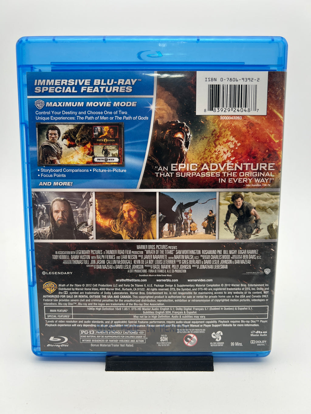 Wrath of the Titans (blu-ray only)
