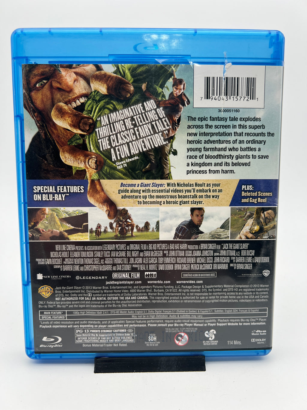 Jack The Giant Slayer (blu-ray only)