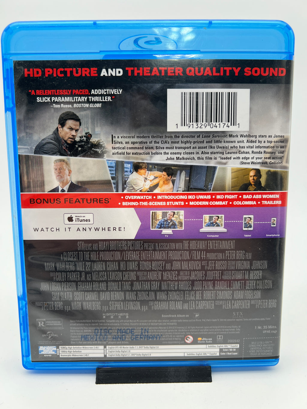 Mile 22 (blu-ray only)