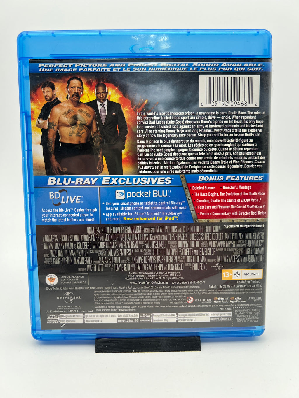Death Race 2 (blu-ray only)