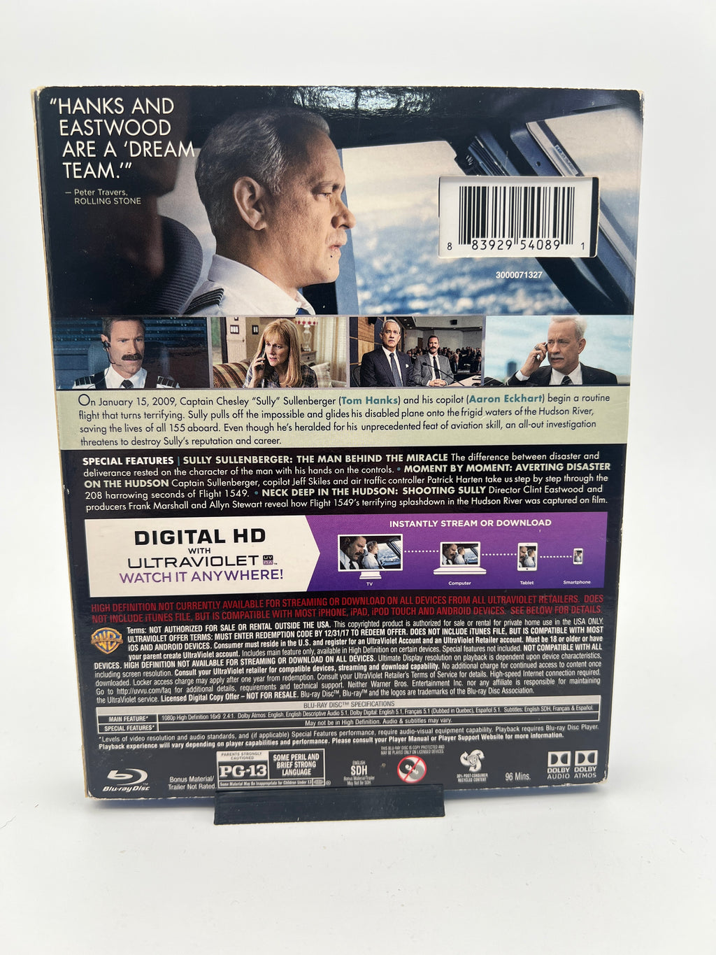 Sully W/ Slipcover (blu-ray only)