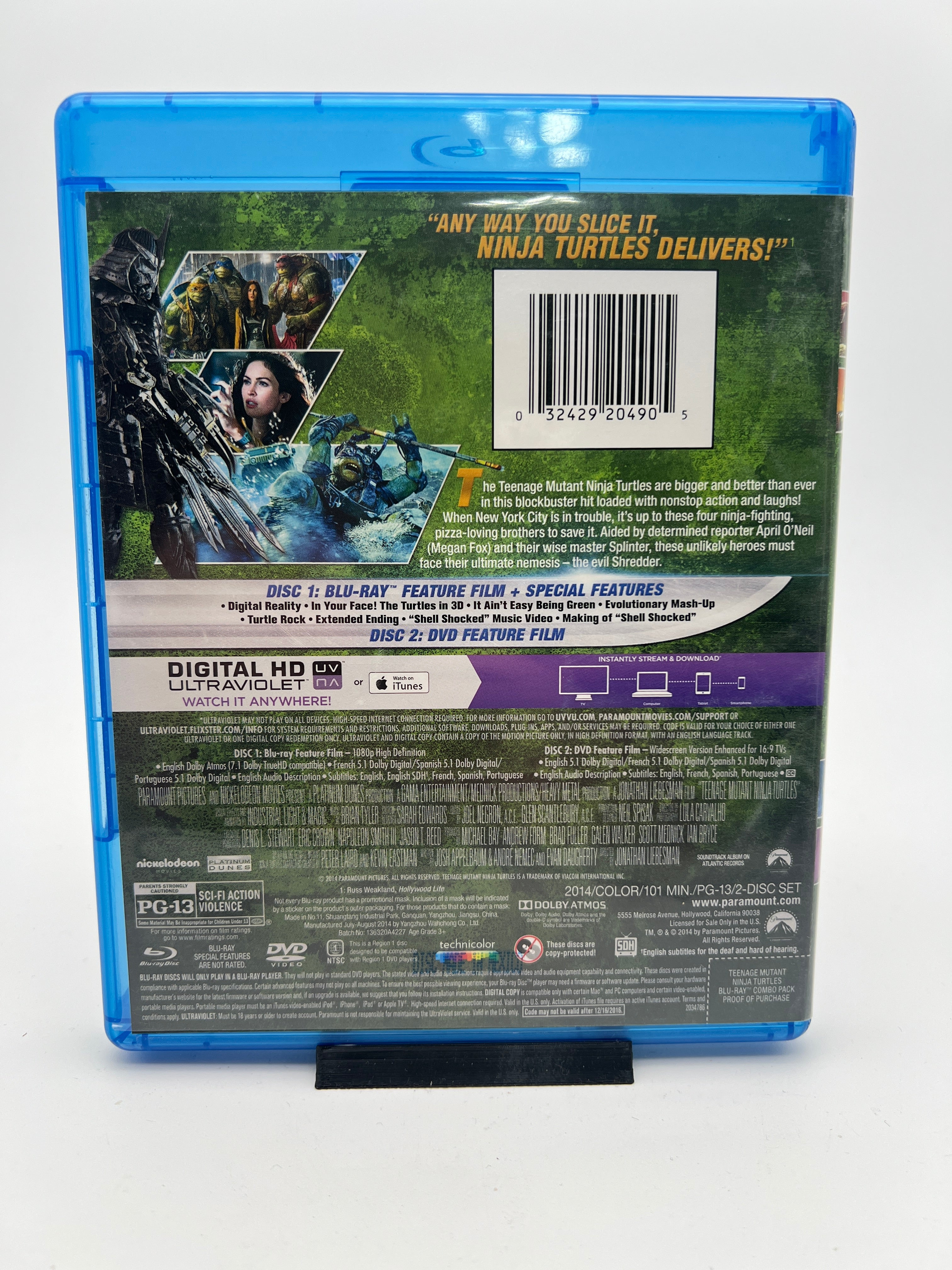 Teenage Mutant Ninja Turtles (blu-ray only)