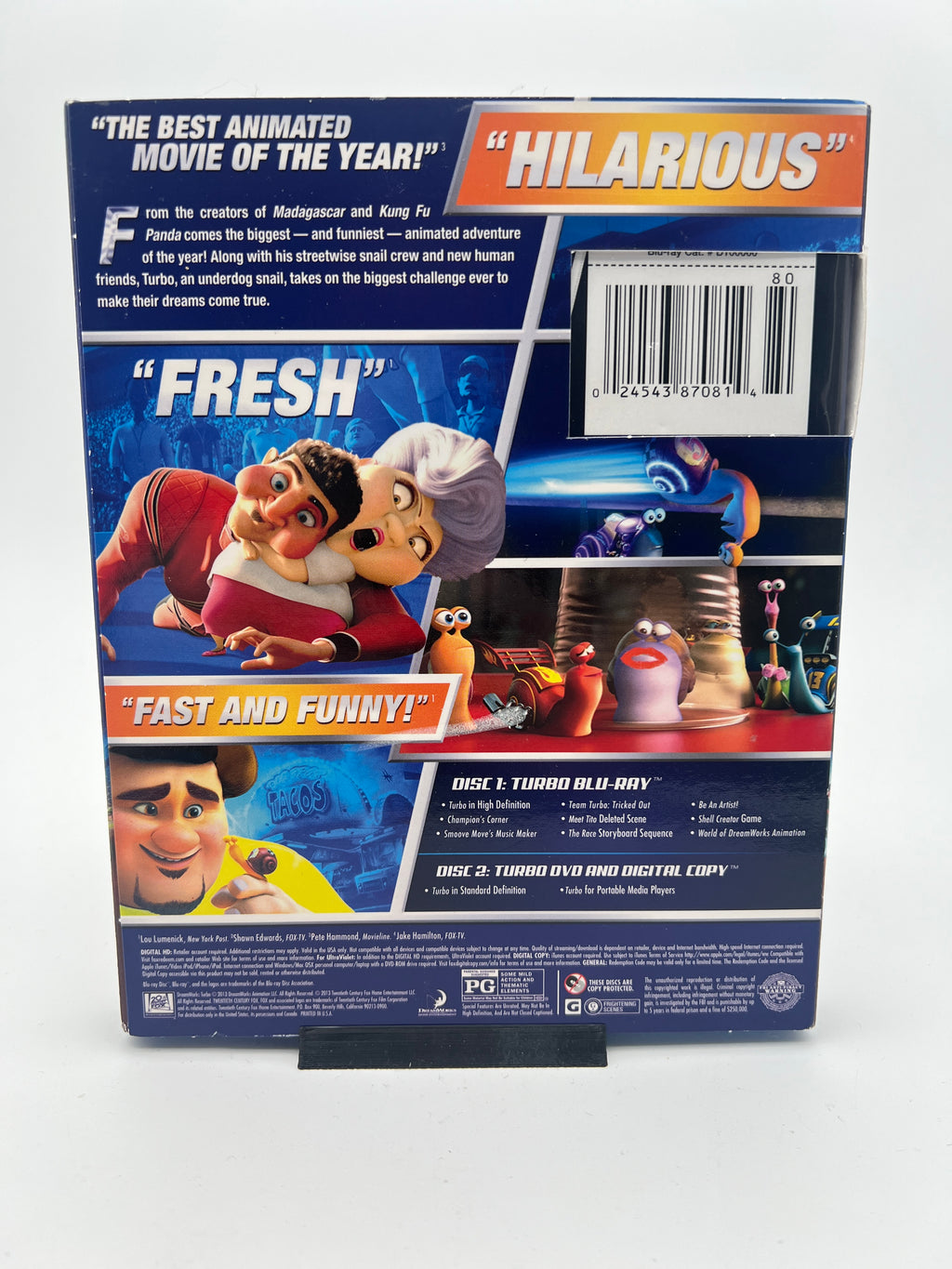 Turbo W/ Slipcover (blu-ray only)