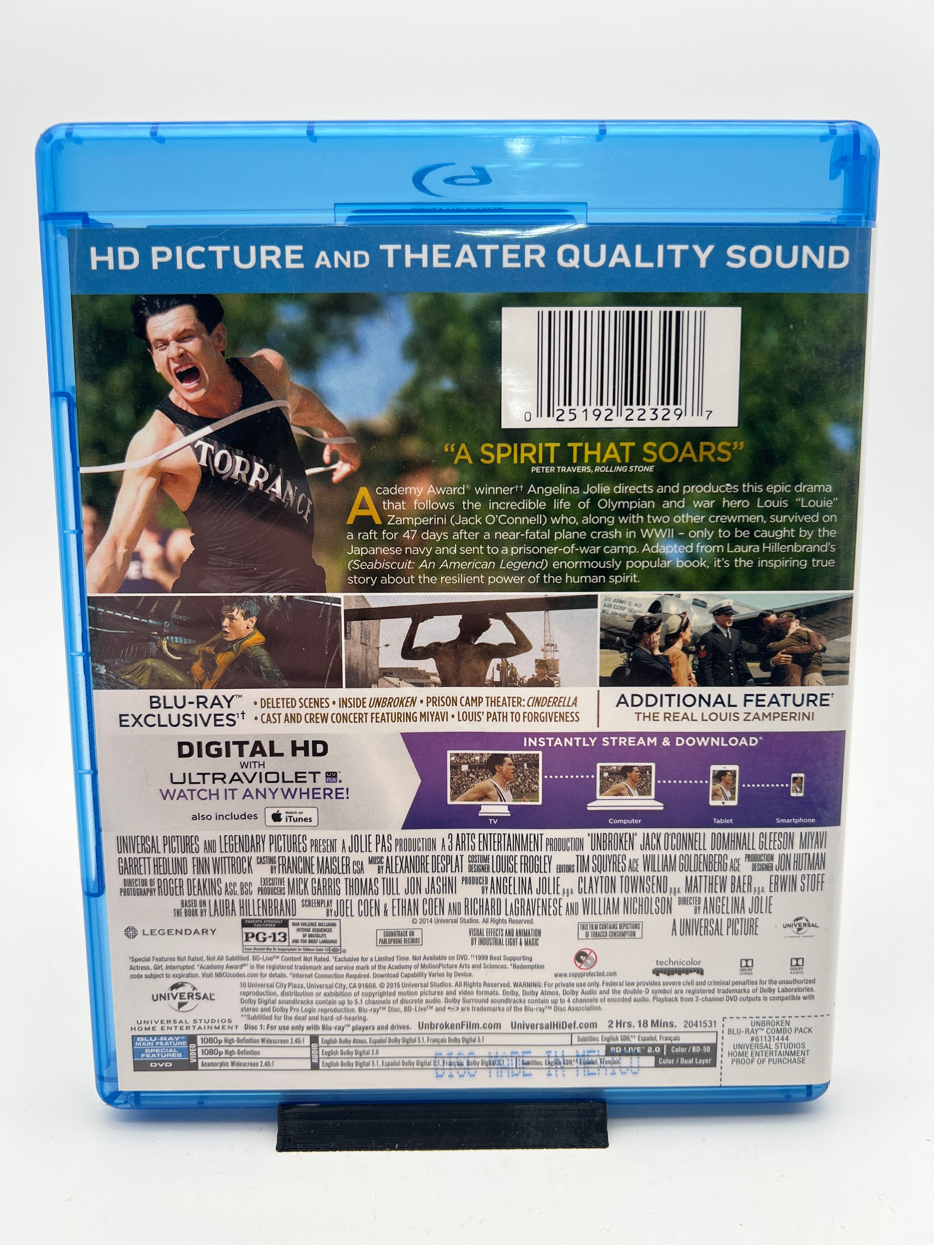 Unbroken (blu-ray only)