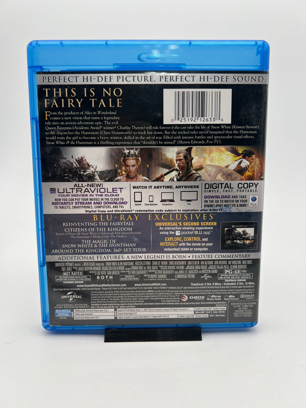 Snow White & The Huntsman (blu-ray only)