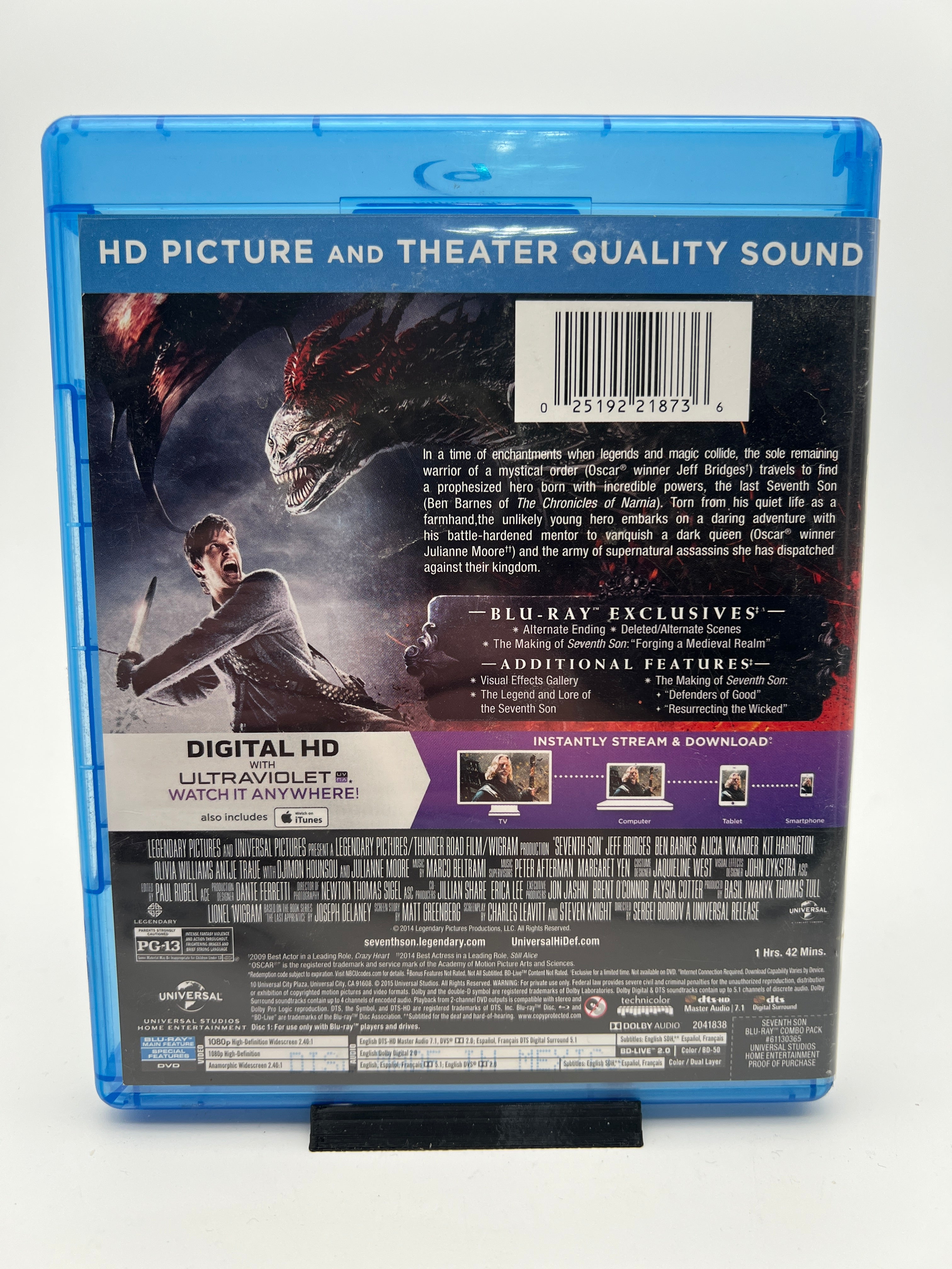 Seventh Son (blu-ray only)