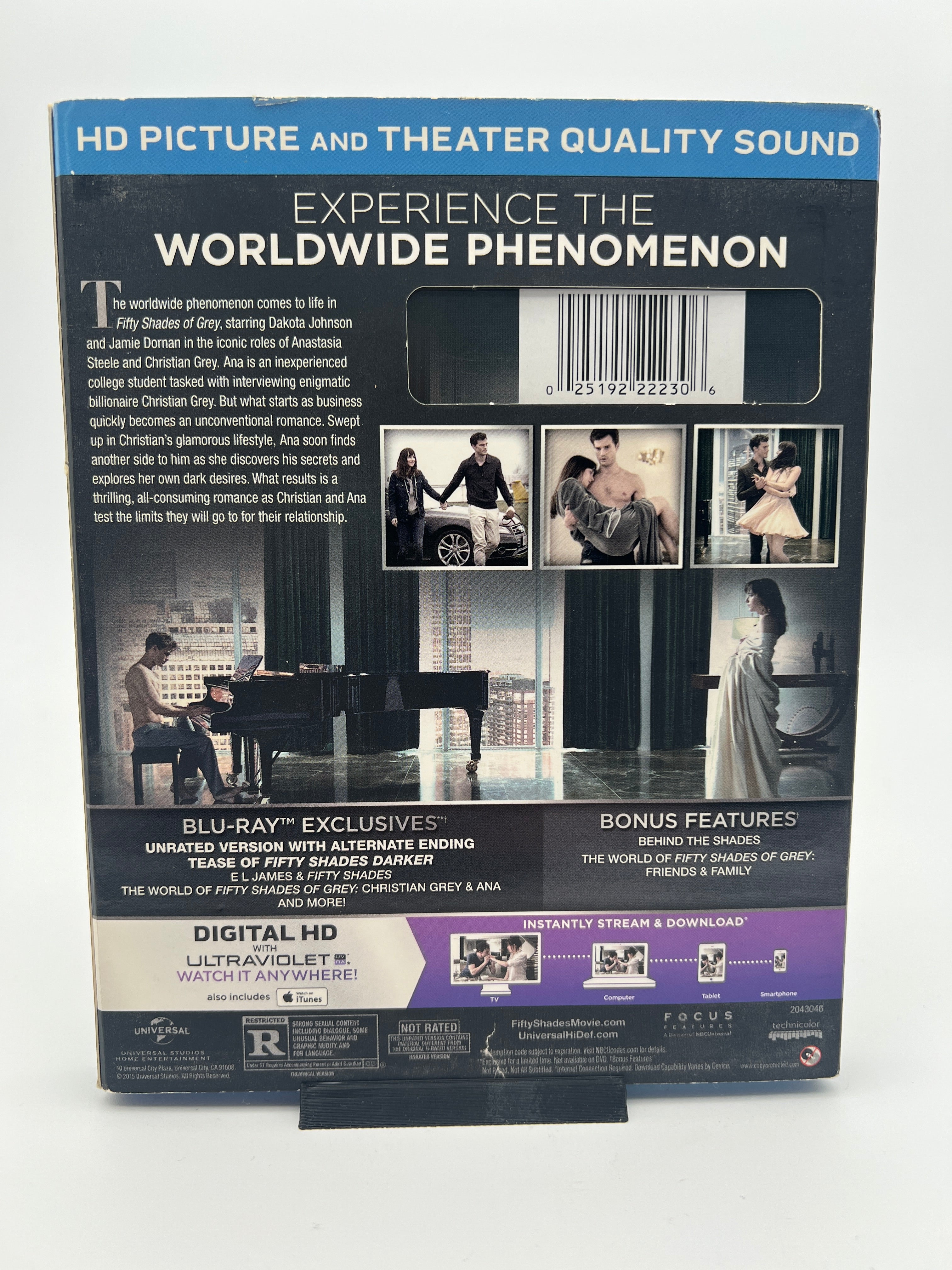 Fifty Shades of Grey W/ Slipcover (blu-ray only)