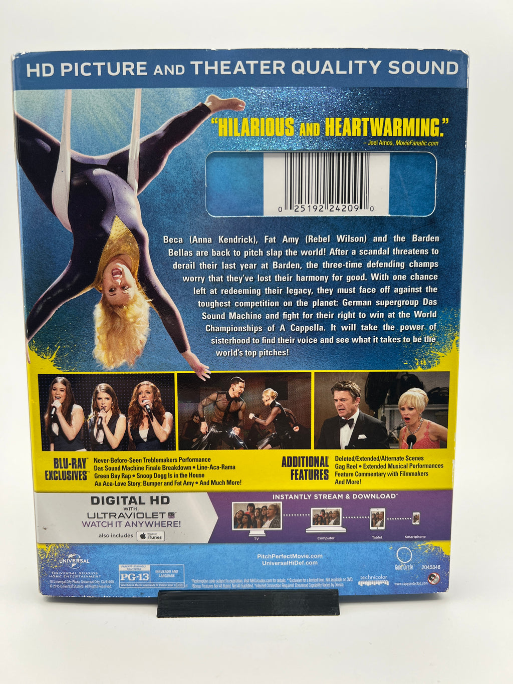 Pitch Perfect 2 W/ Slipcover (blu-ray only)