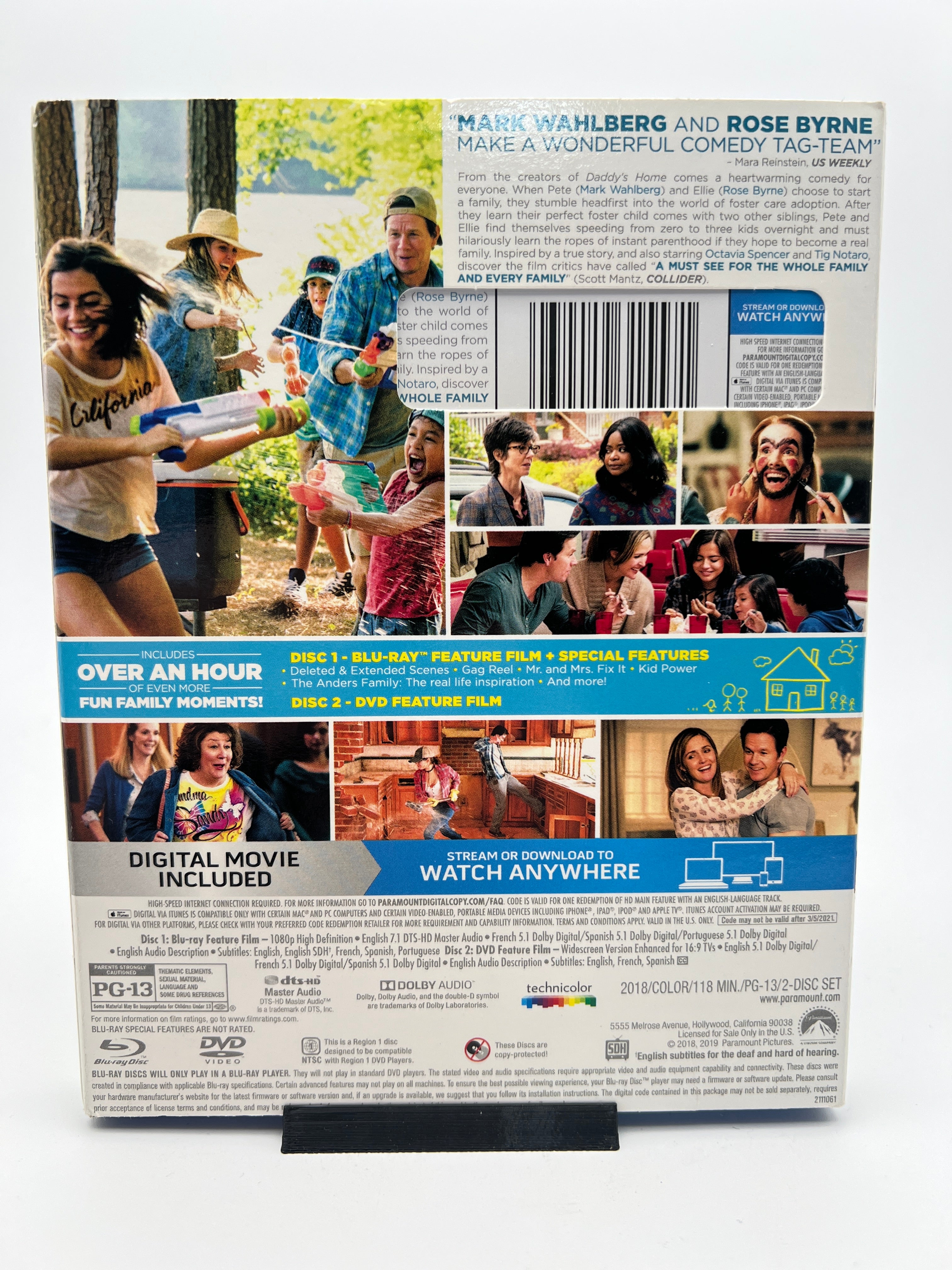 Instant Family W/ Slipcover (blu-ray only)
