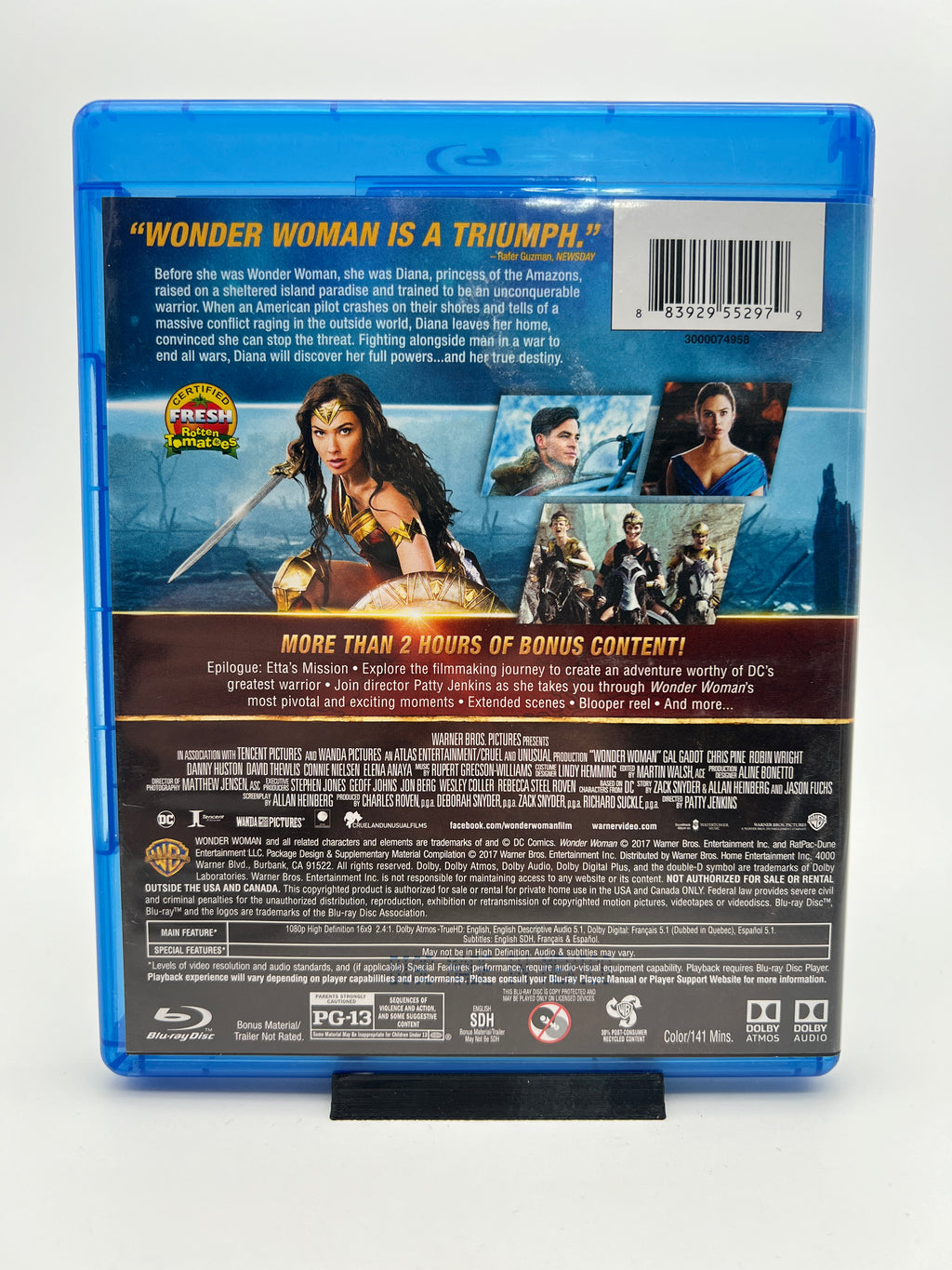 Wonder Woman (blu-ray only)