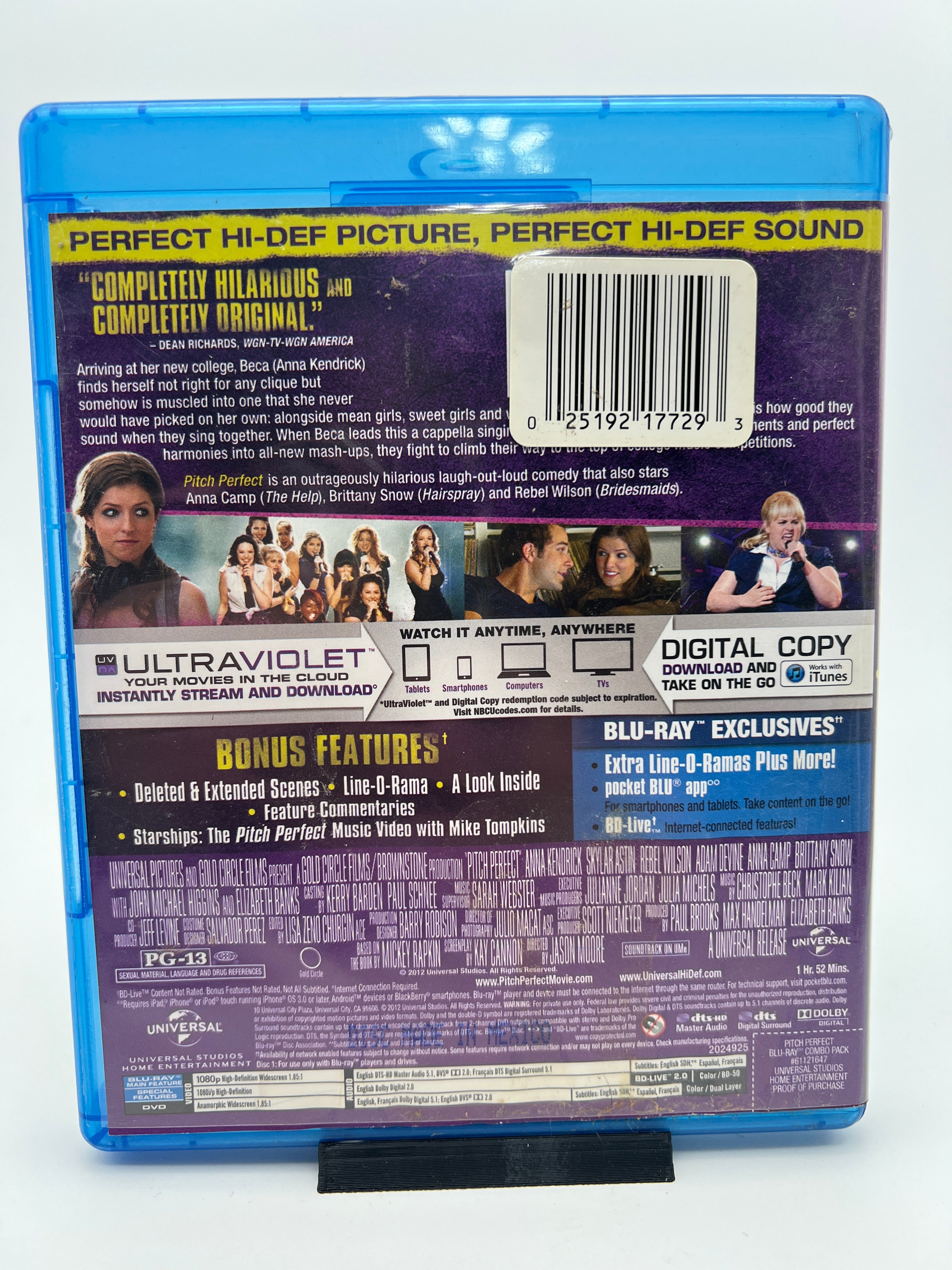 Pitch Perfect (blu-ray only)