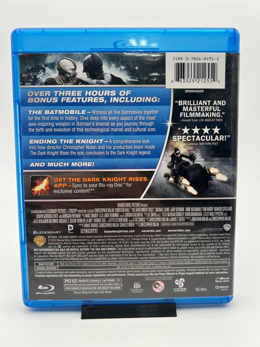 Dark Knight Rises, The (blu-ray only)