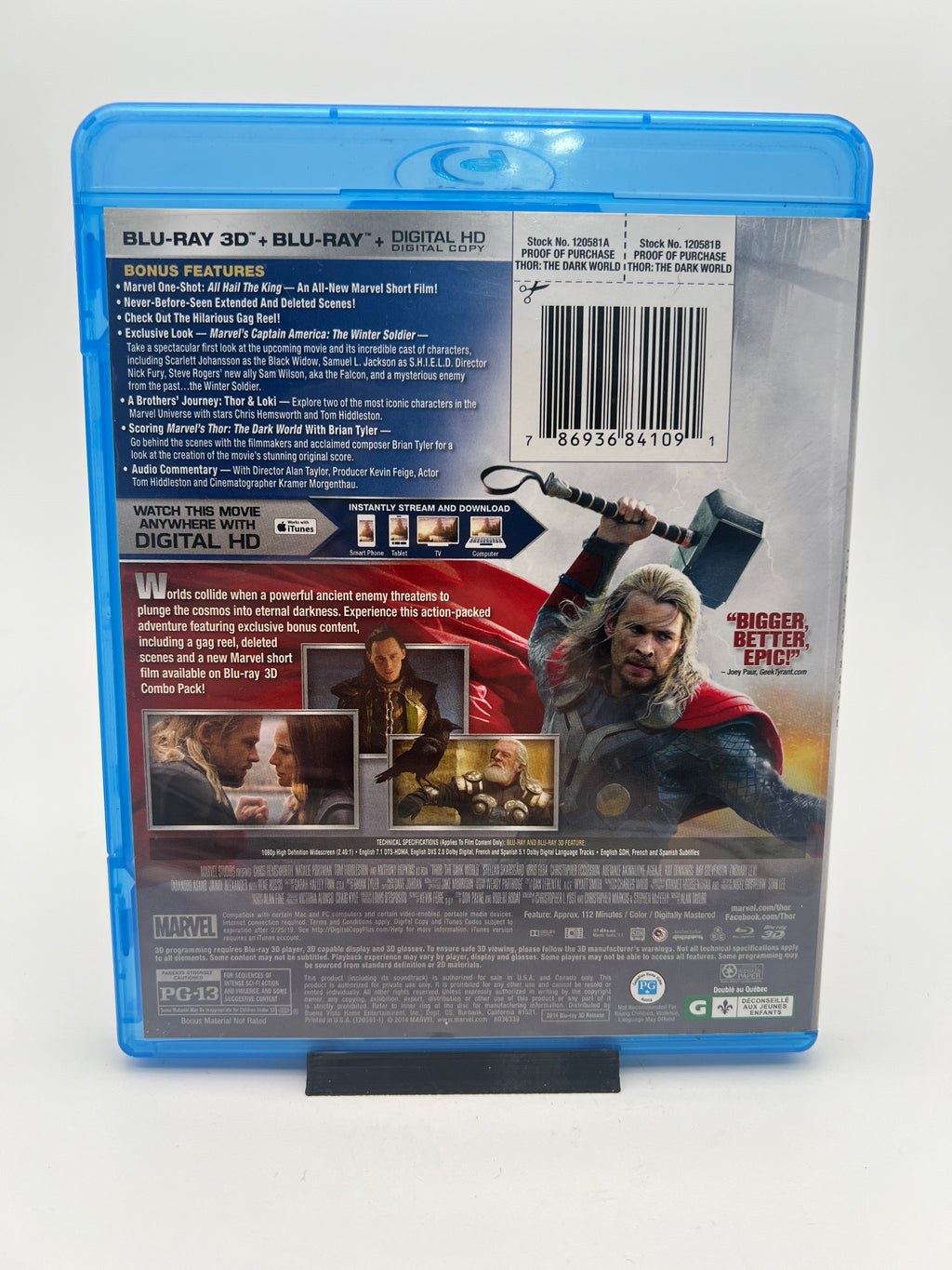 Thor: The Dark World 3D