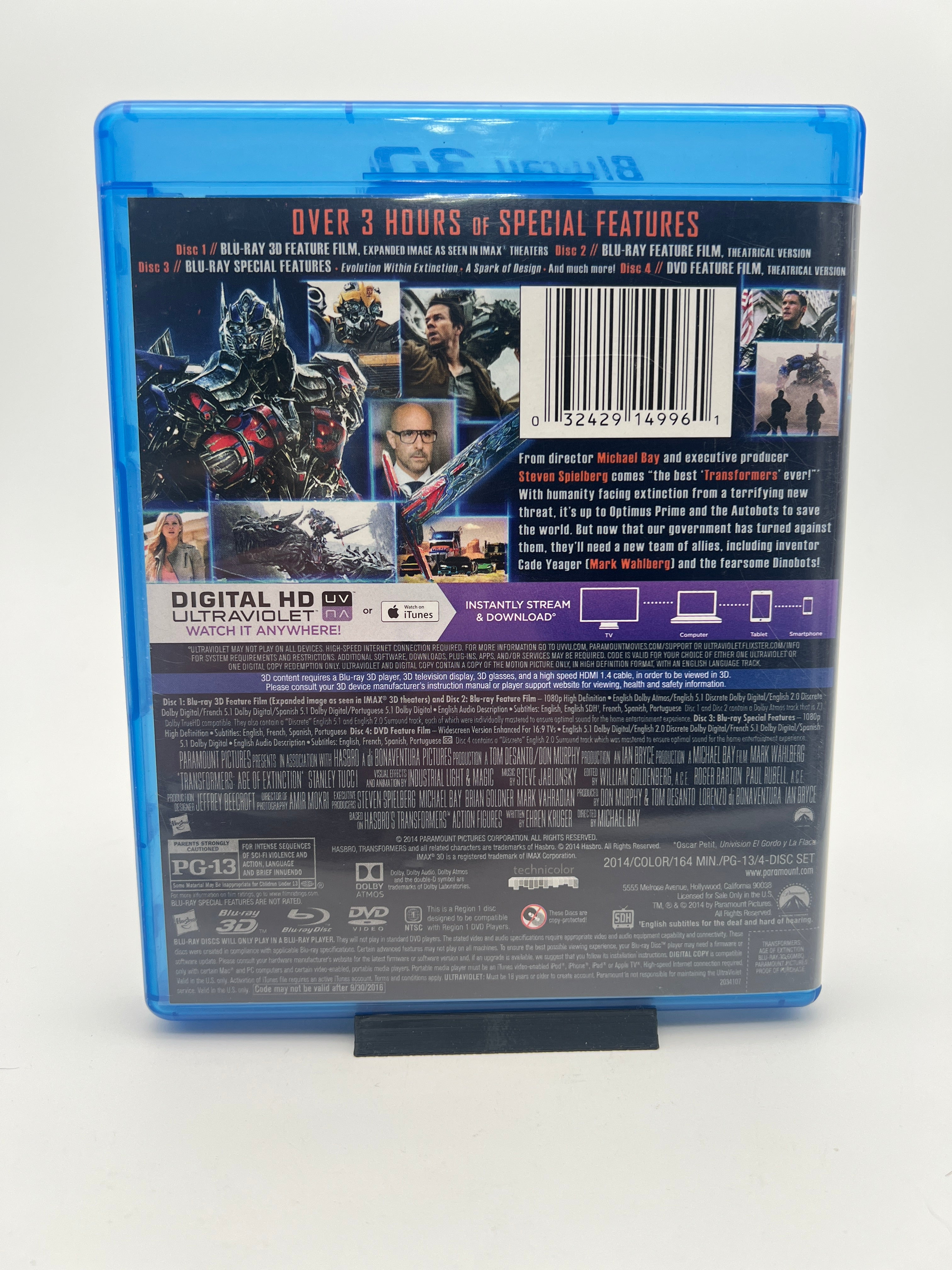 Transformers Age of Extinction 3D
