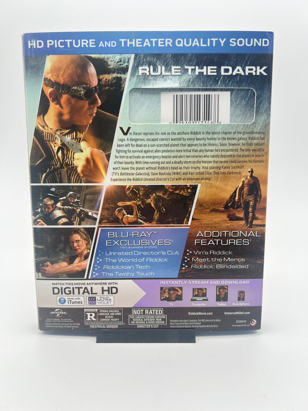Riddick W/ Slipcover