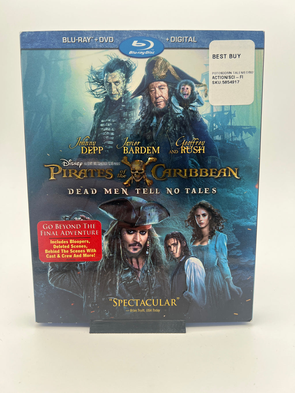 Pirates of the Caribbean Dead Men Tell No Tales W/ Slipcover