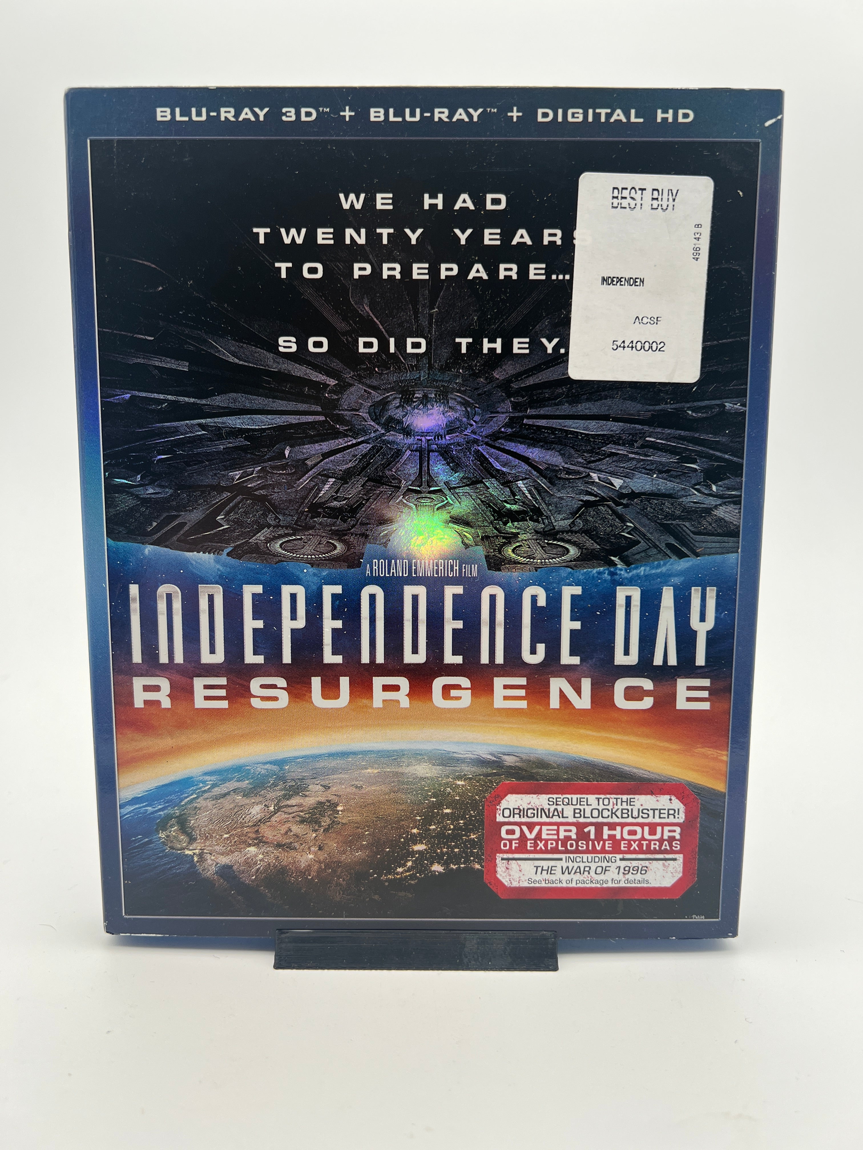 Independence Day: Resurgence 3D W/ Slipcover