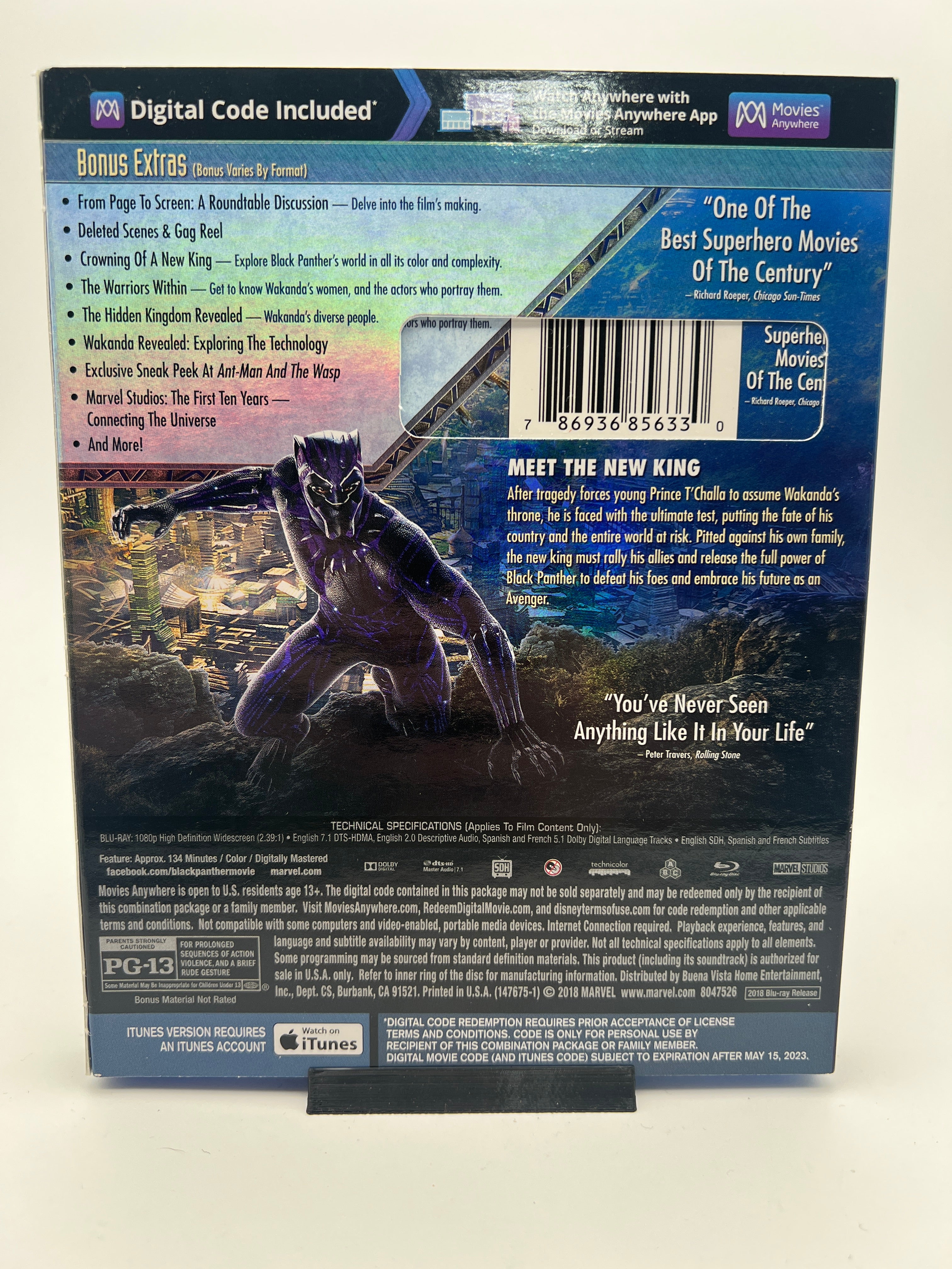 Black Panther W/ Slipcover