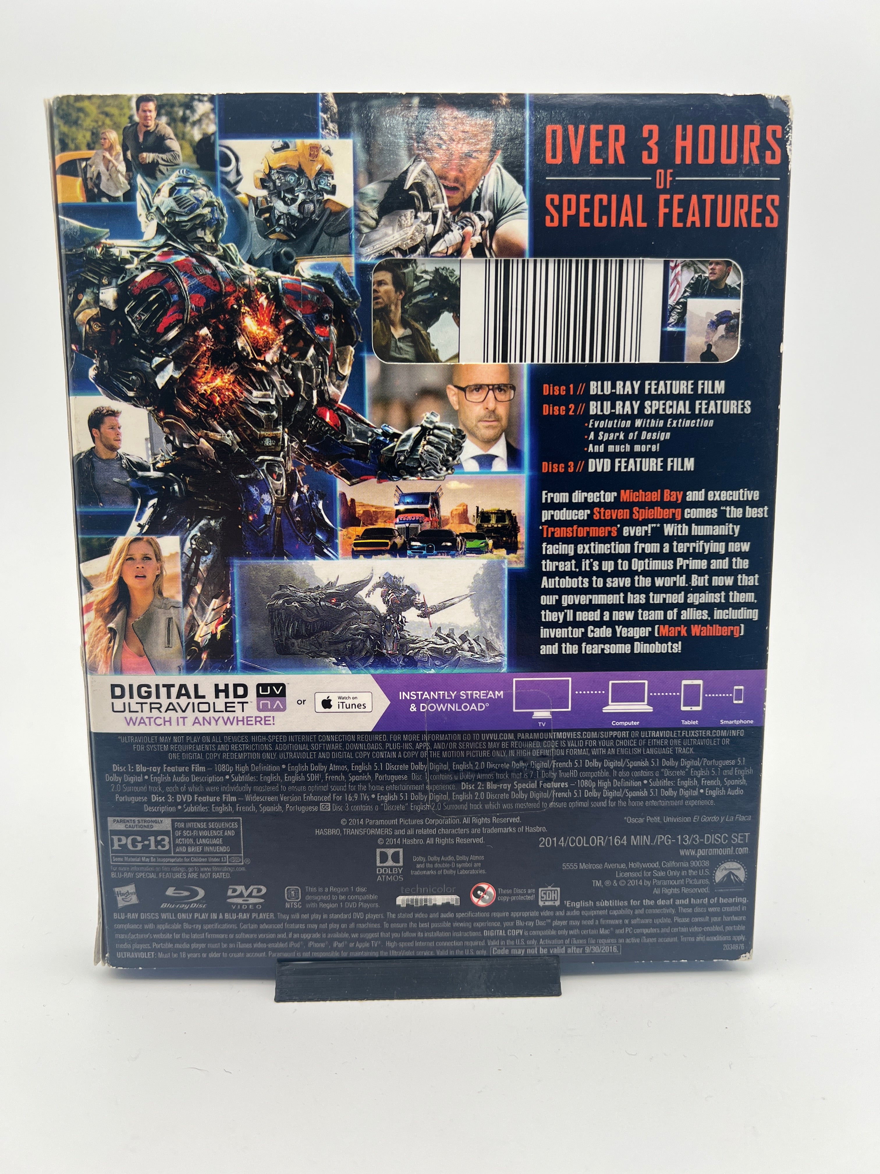 Transformers: Age of Extinction W/ Slipcover