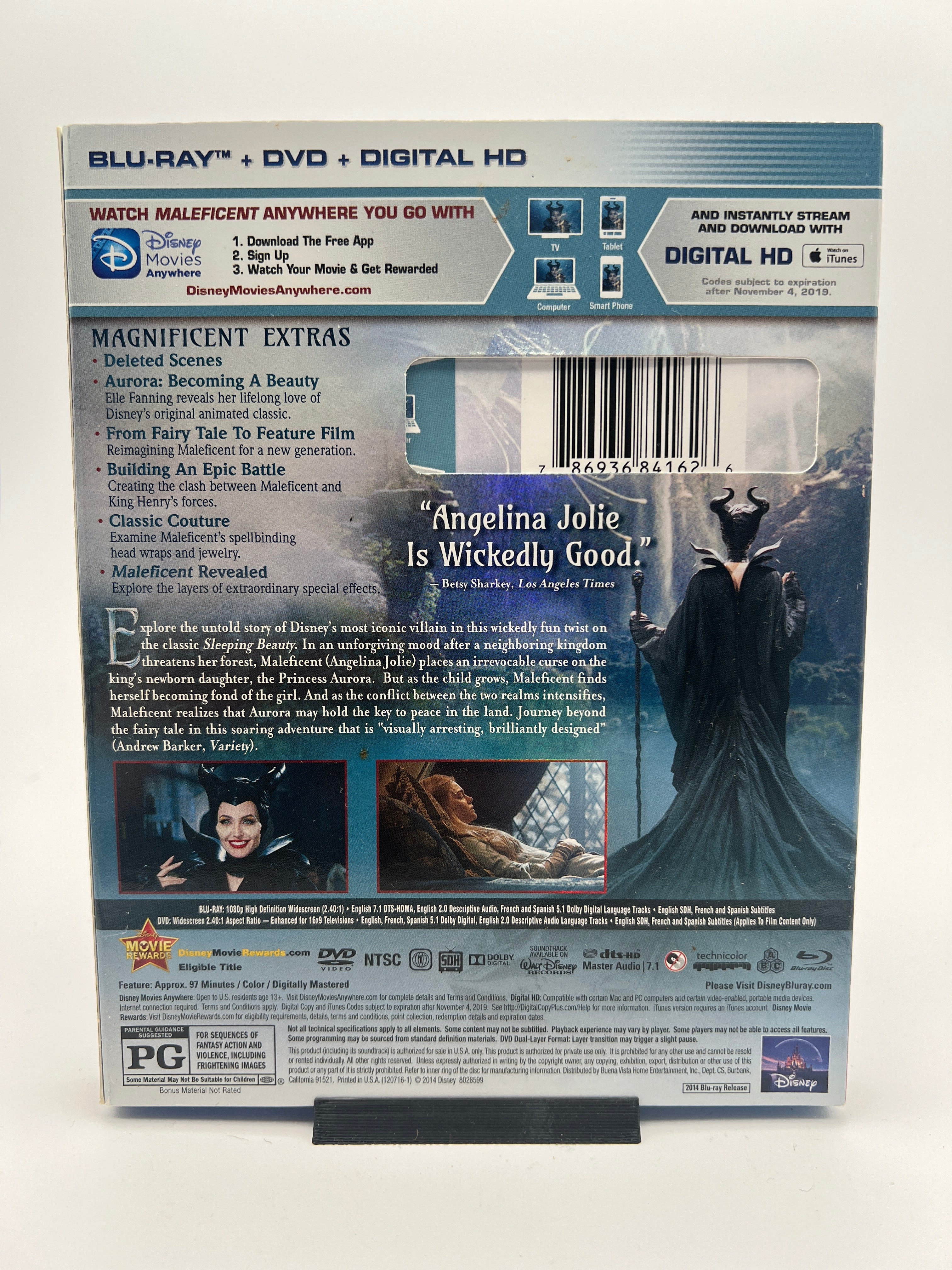 Maleficent W/ Slipcover