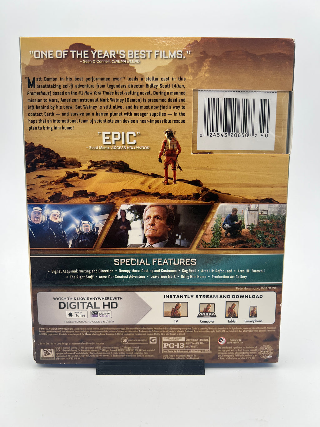 Martian, The W/ Slipcover