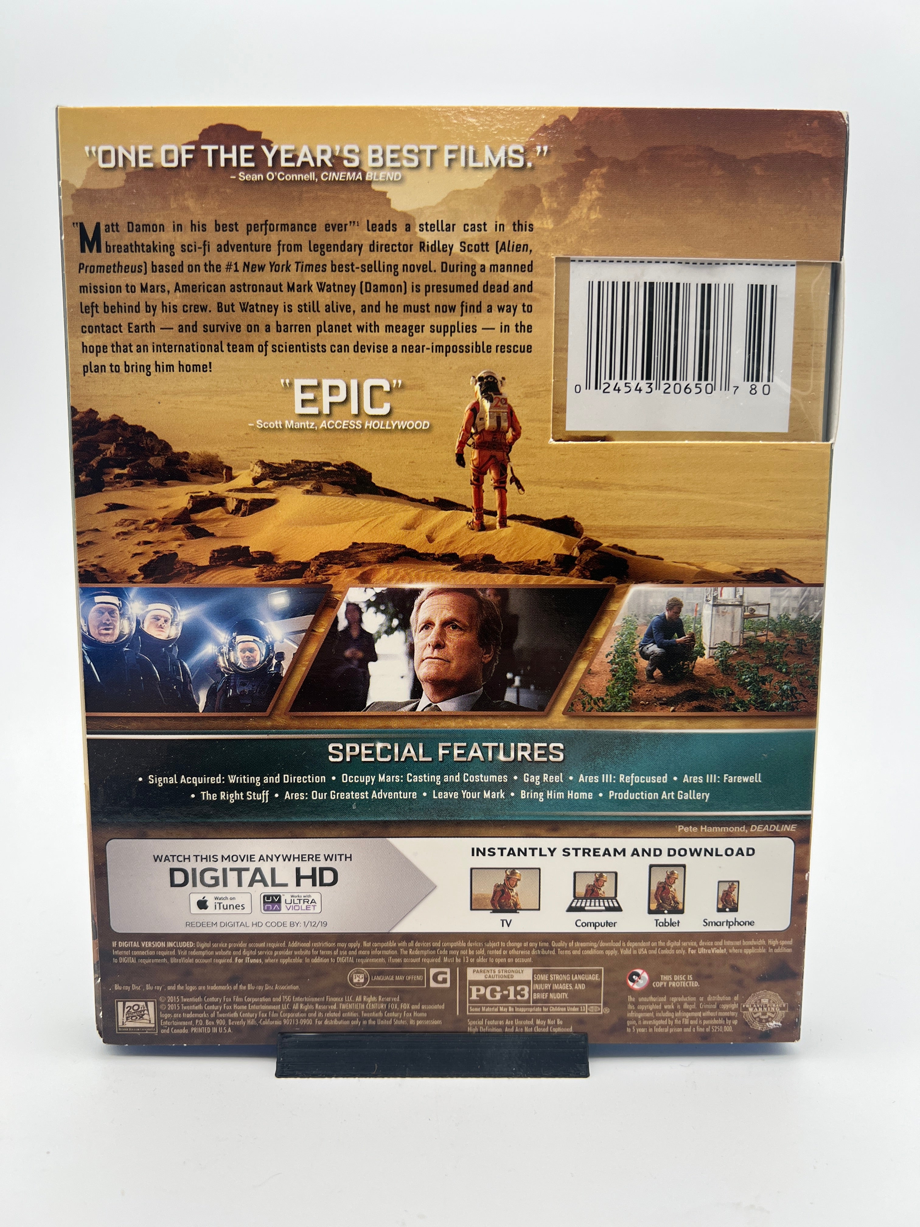 Martian, The W/ Slipcover