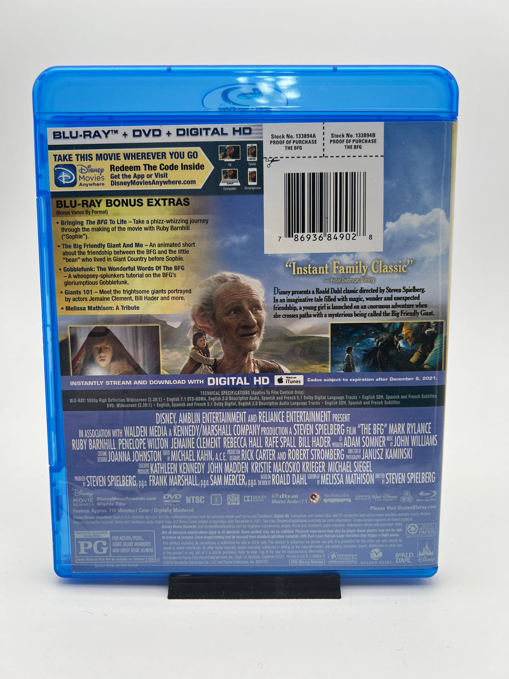 BFG, The (blu-ray only)