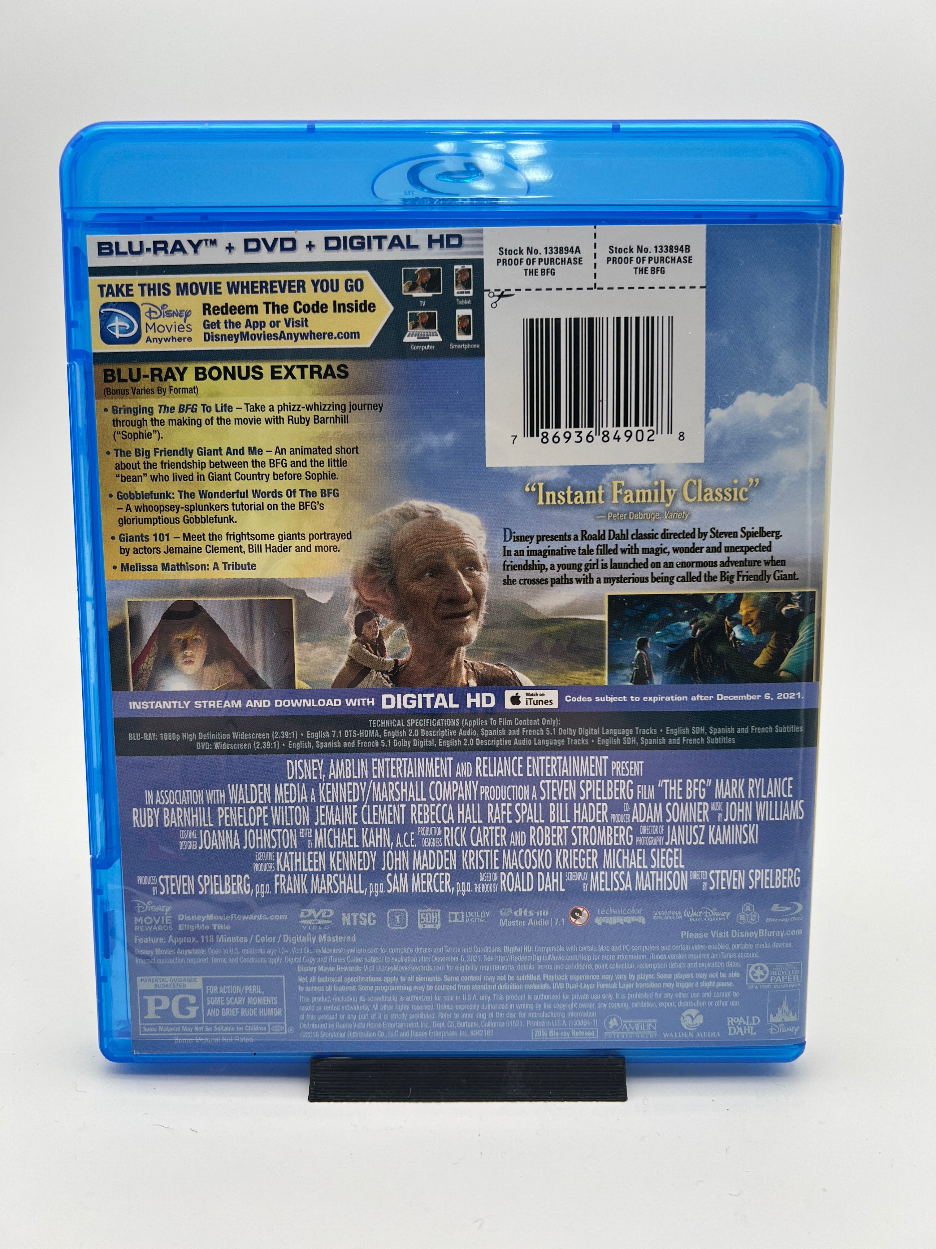 BFG, The (blu-ray only)