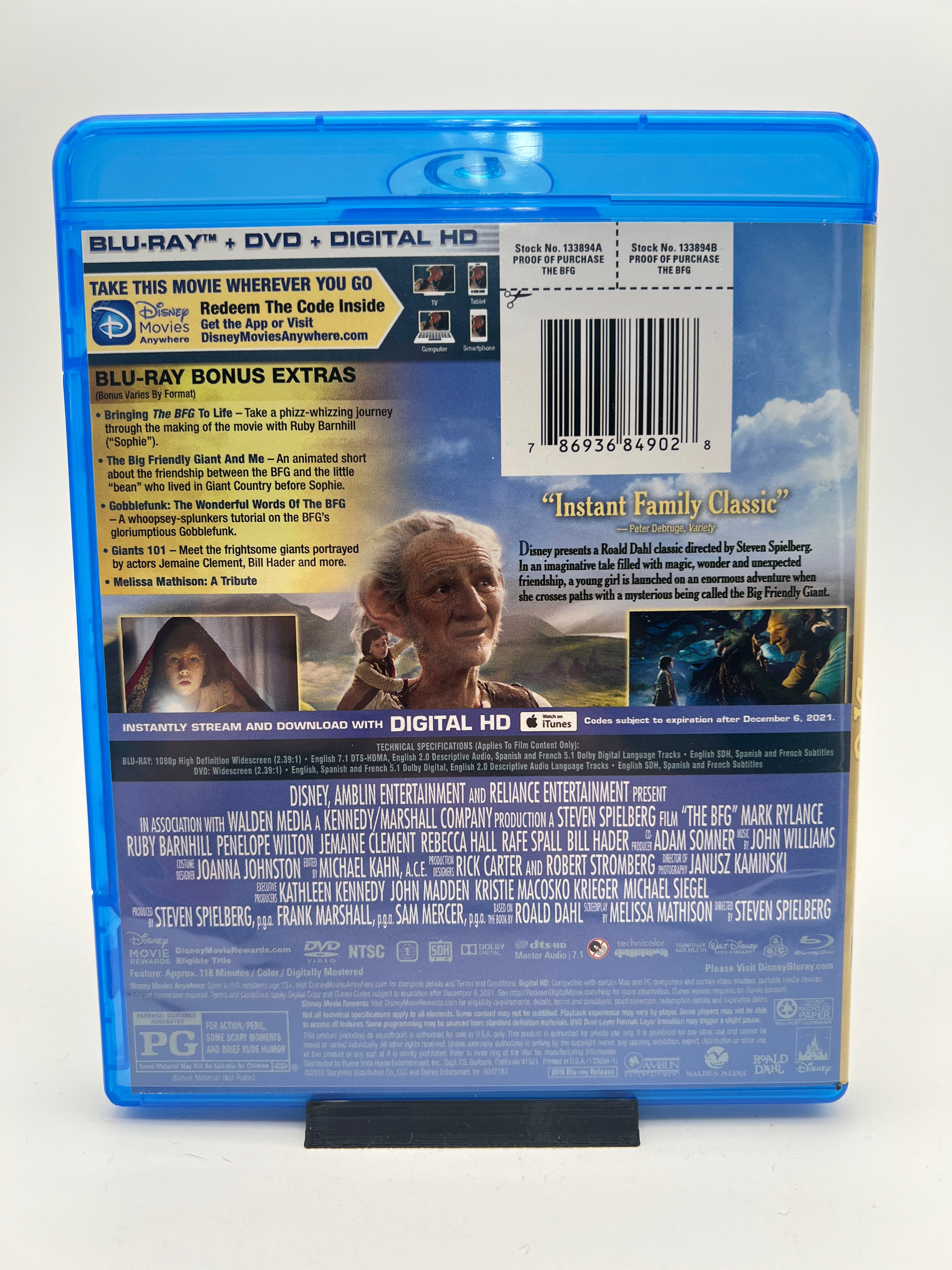 BFG, The (blu-ray only)