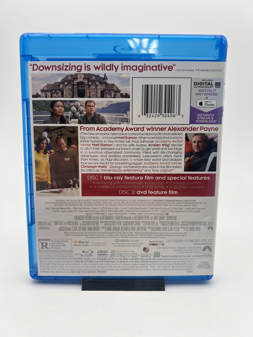 Downsizing (blu-ray only)