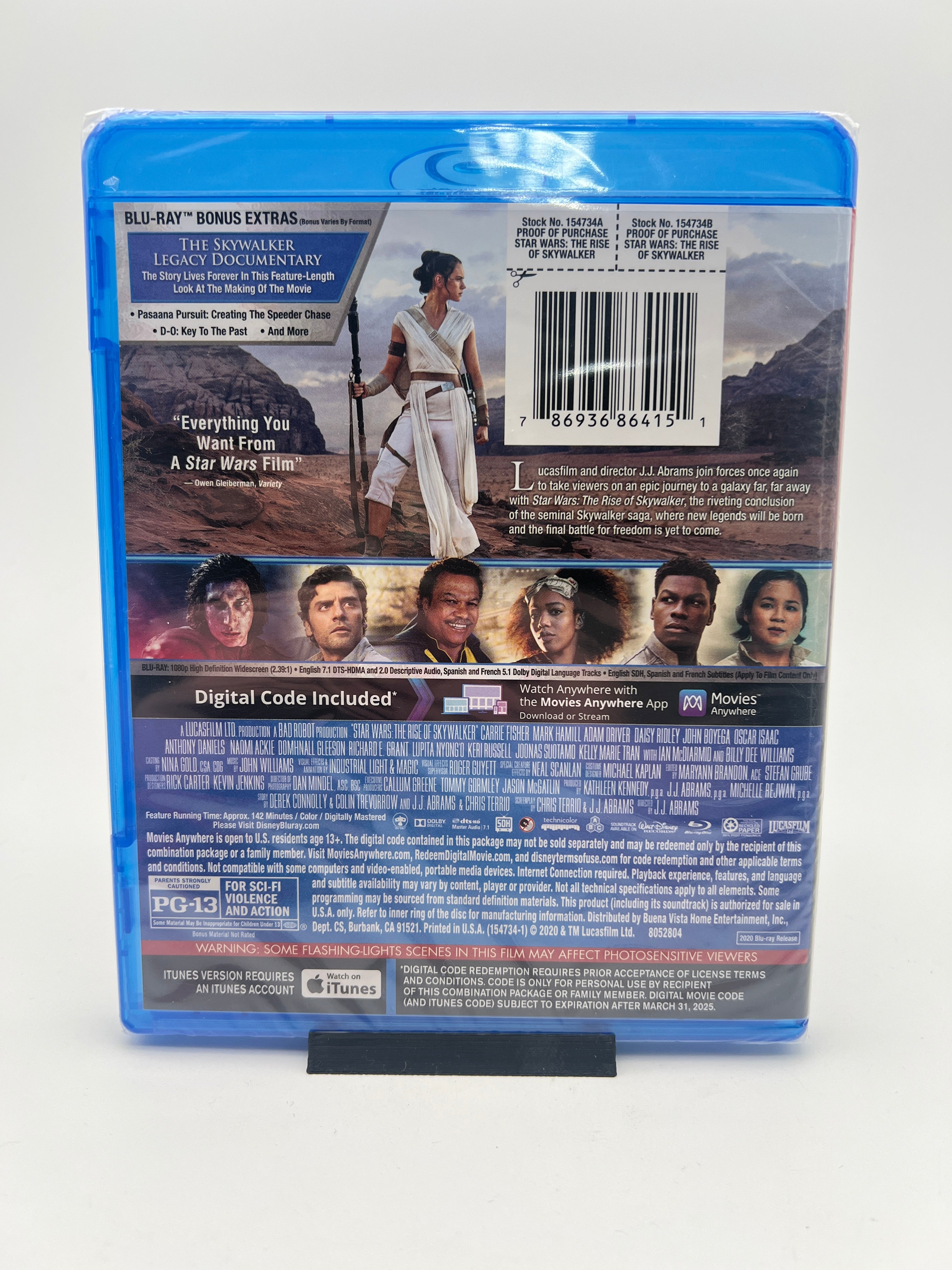 Star Wars The Rise Of Skywalker (NEW)