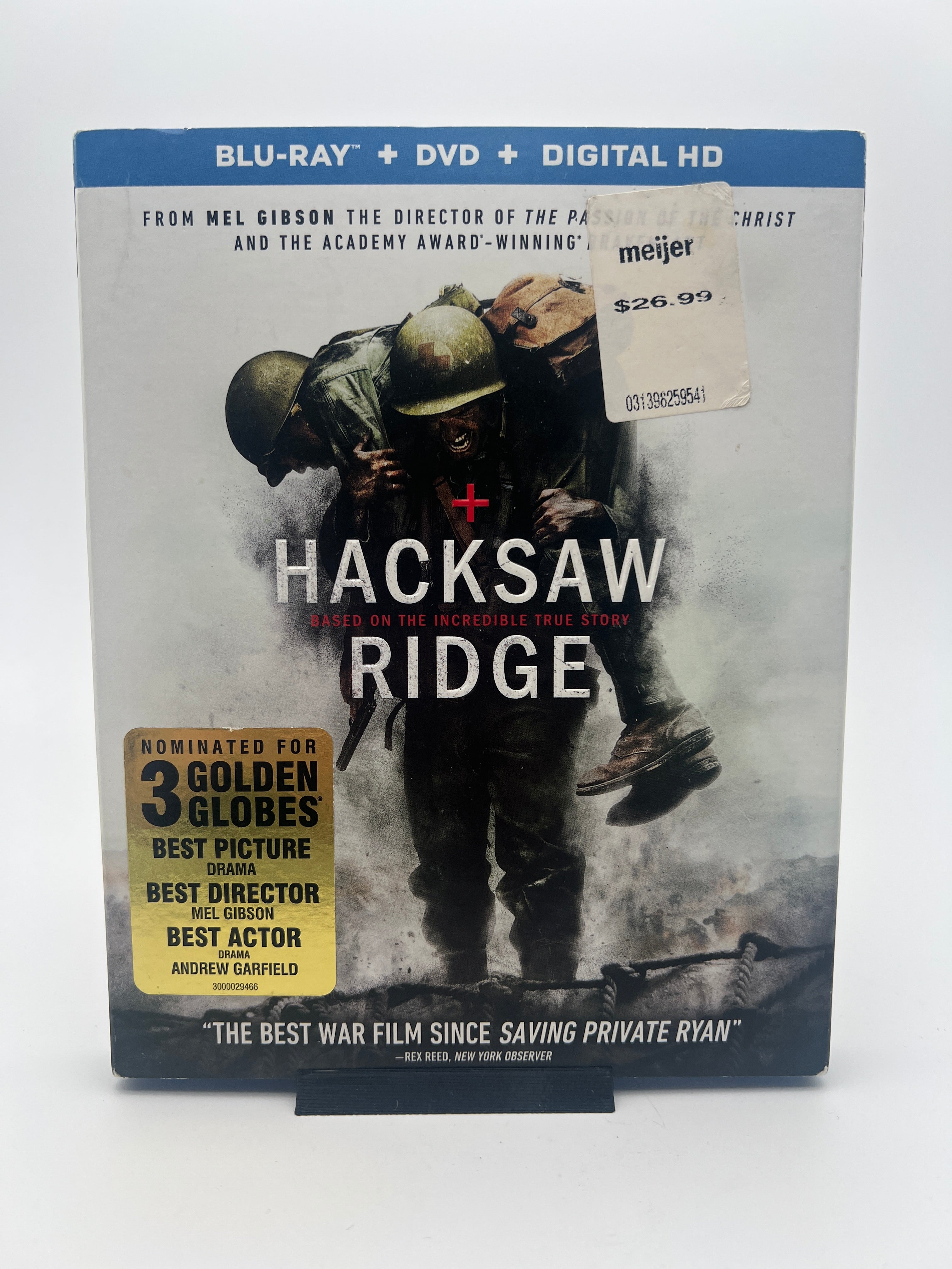 Hacksaw Ridge W/ Slipcover