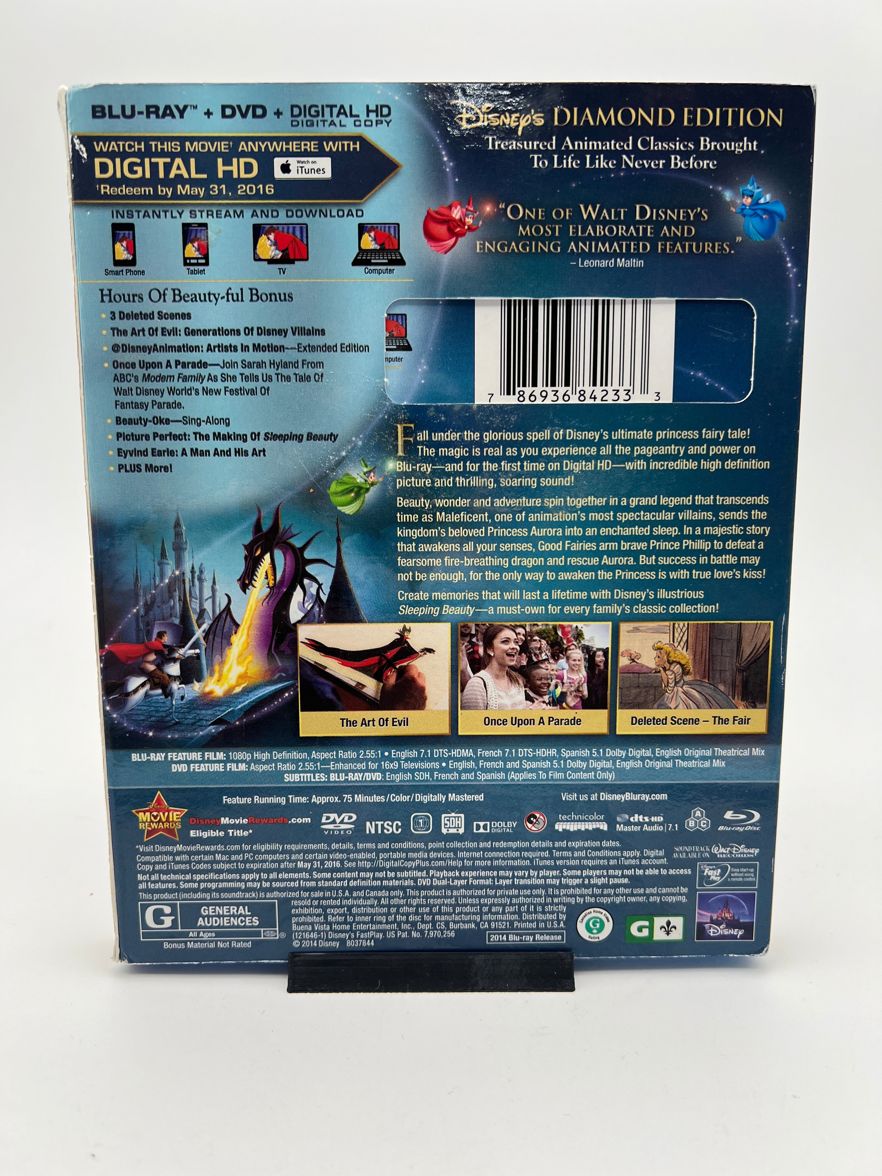 Sleeping Beauty W/ Slipcover