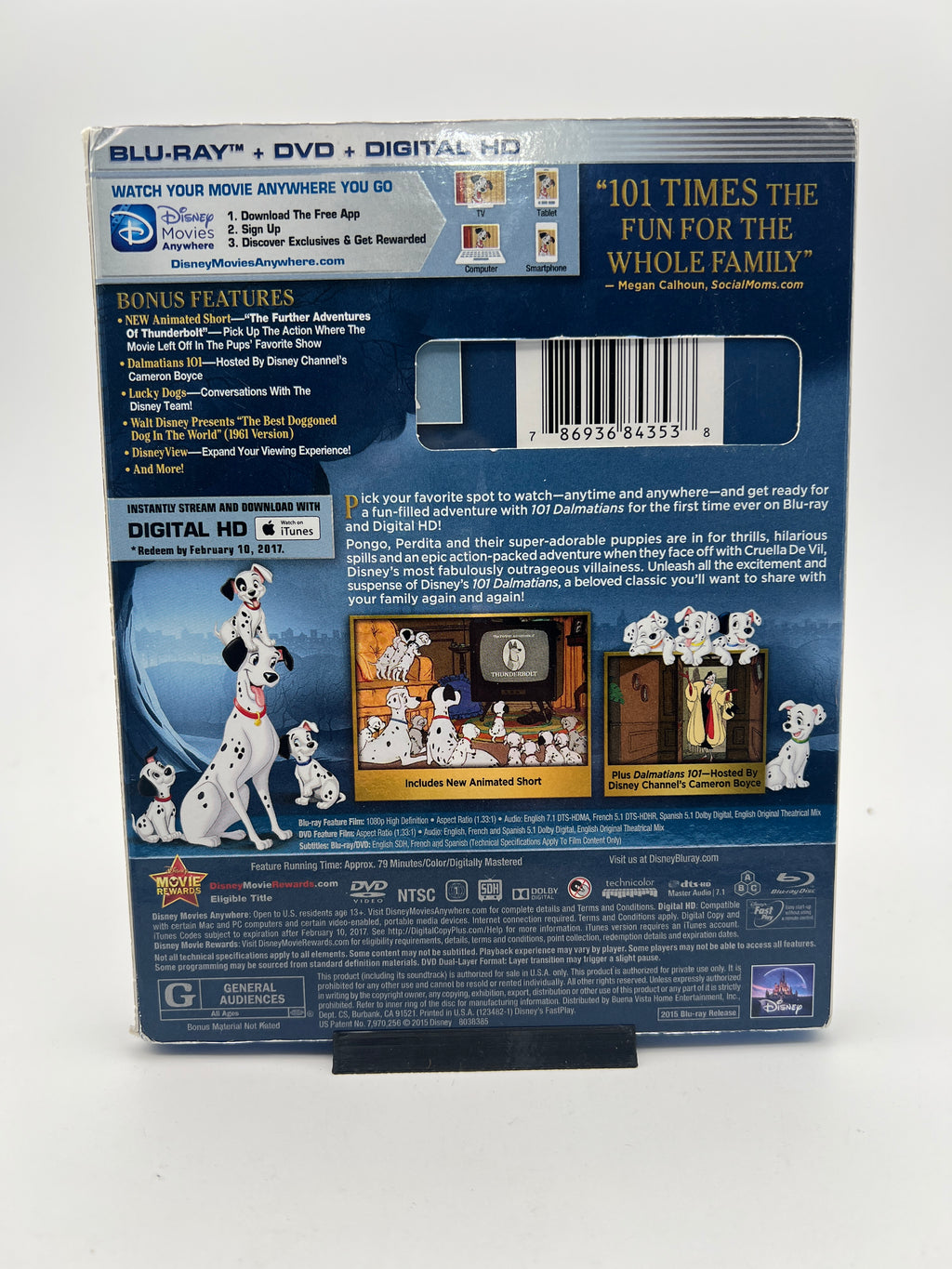 101 Dalmatians W/ Slipcover