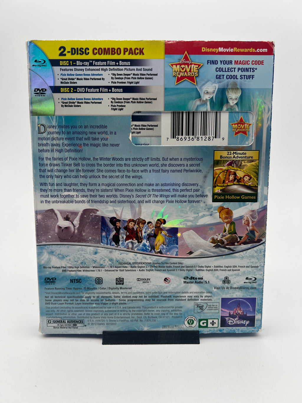 Secret of the Wings W/ Slipcover
