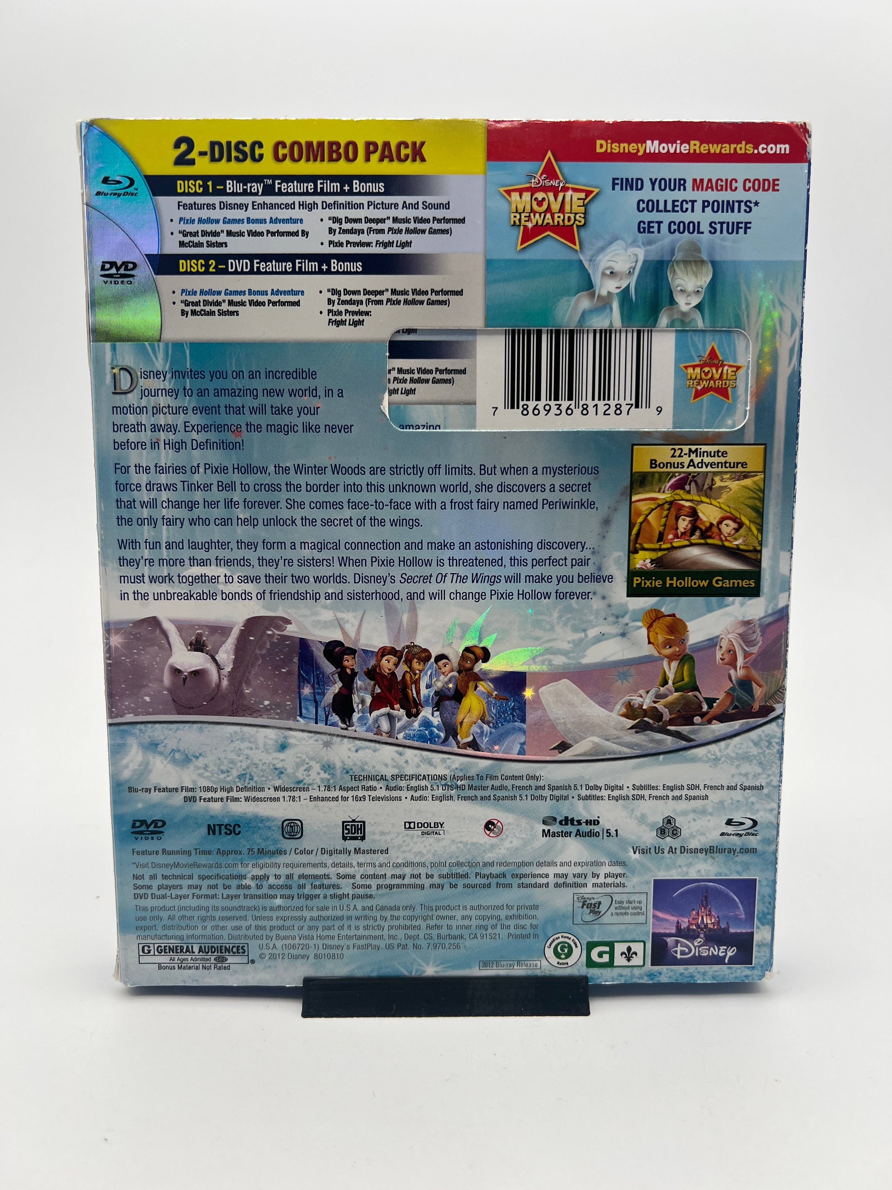 Secret of the Wings W/ Slipcover