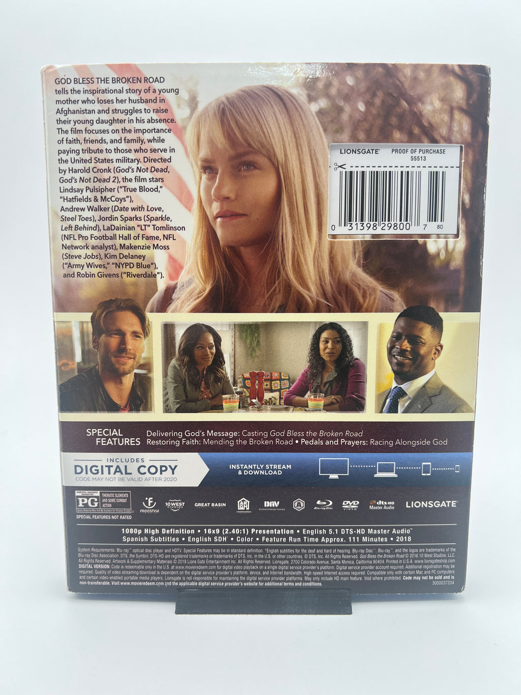 God Bless the Broken Road W/ Slipcover