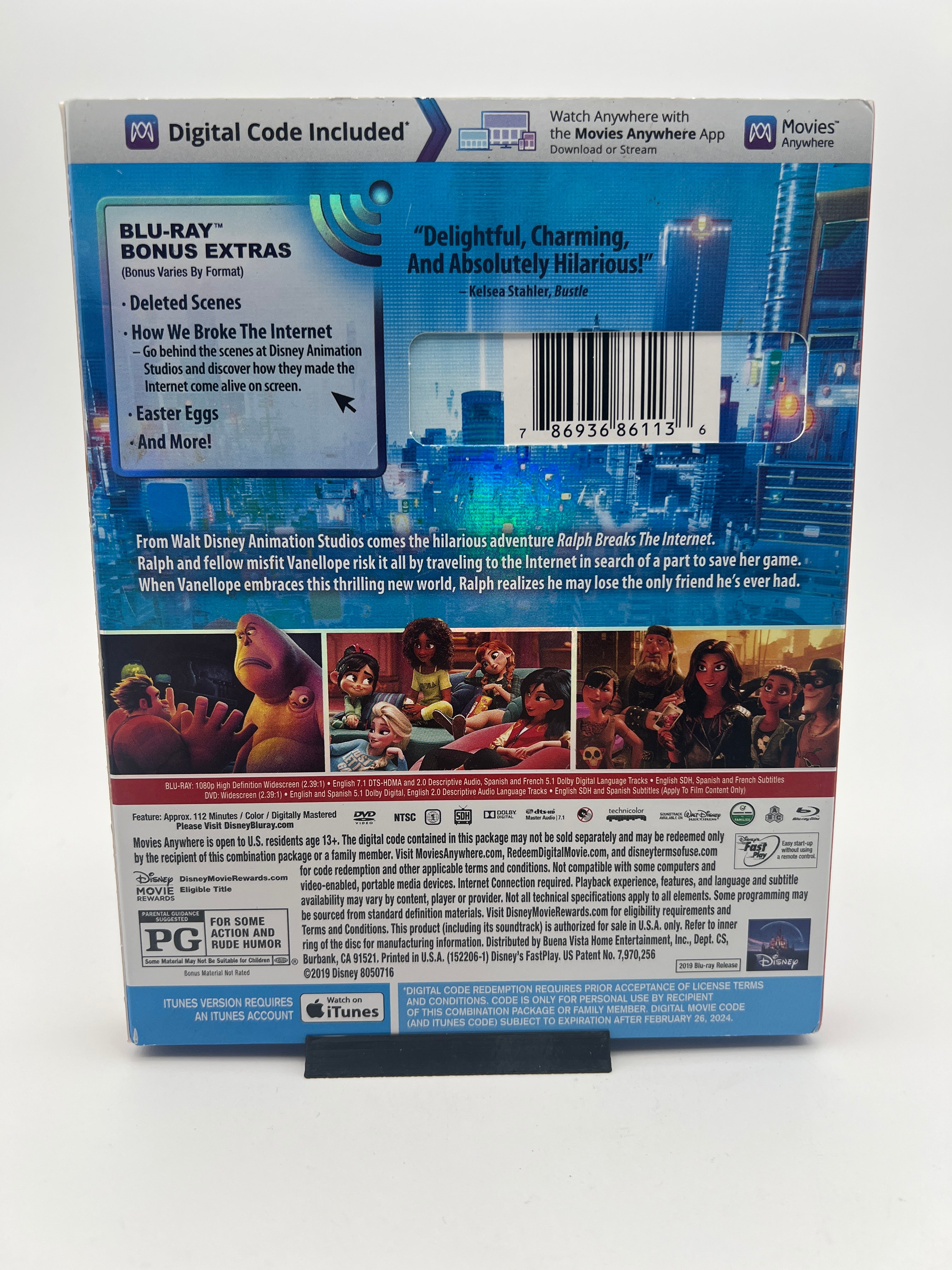 Ralph Breaks the Internet W/ Slipcover