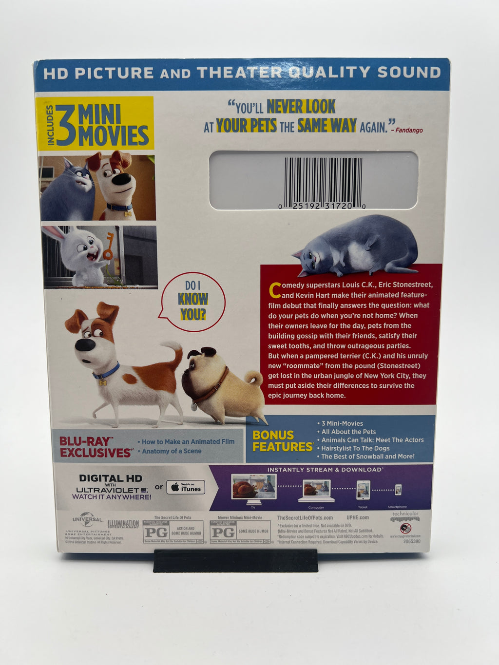 Secret Life of Pets, The W/ Slipcover